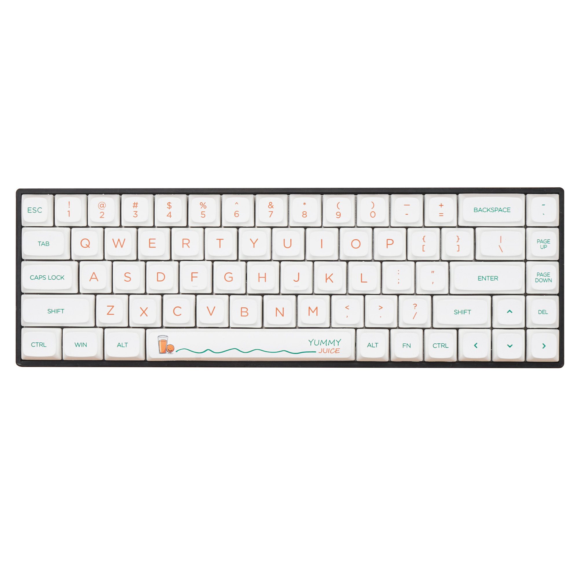 NP Orange Dye-sub Keycaps Set For Customized MX Mechanical Keyboard NP Orange Dye-sub Keycaps Set For Customized MX Mechanical Keyboard