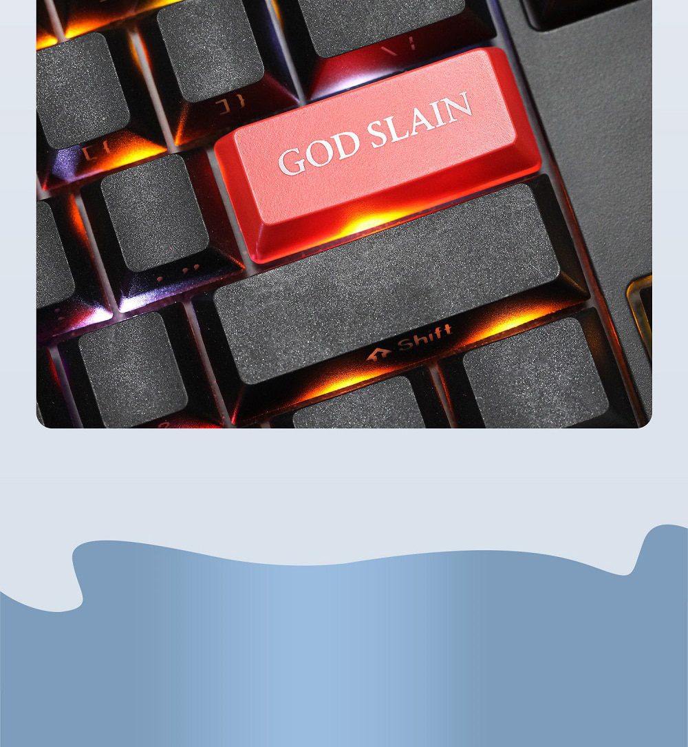 Novelty Shine Through Keycaps Elden Symbols ABS Laser Etched back lit black red ESC Enter Backspace God Slain Legend Felled Novelty Shine Through Keycaps Elden Symbols ABS Laser Etched back lit black red ESC Enter Backspace God Slain Legend Felled