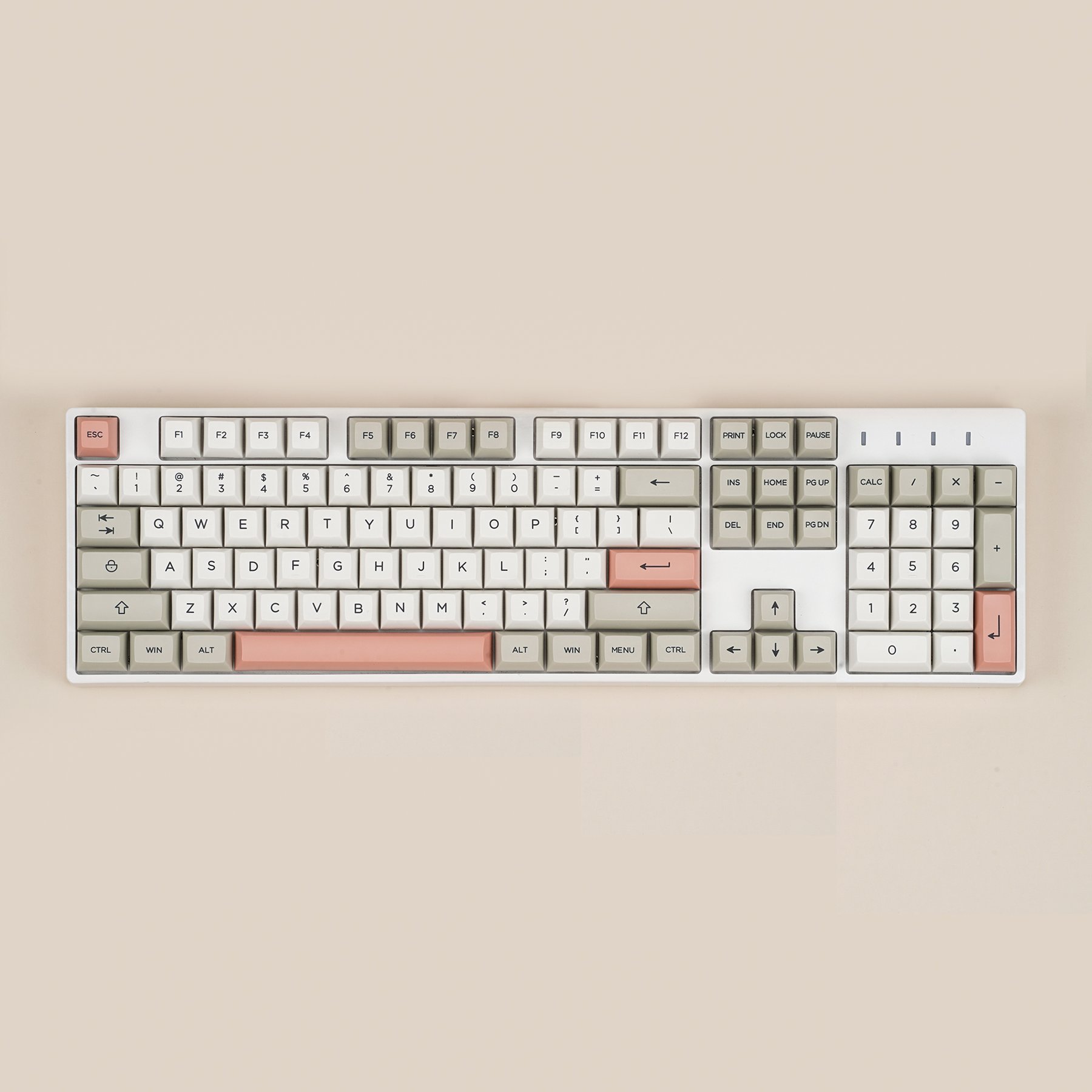 KBDfans KAT 9009 PBT Keycaps Set For Mechanical Keyboard