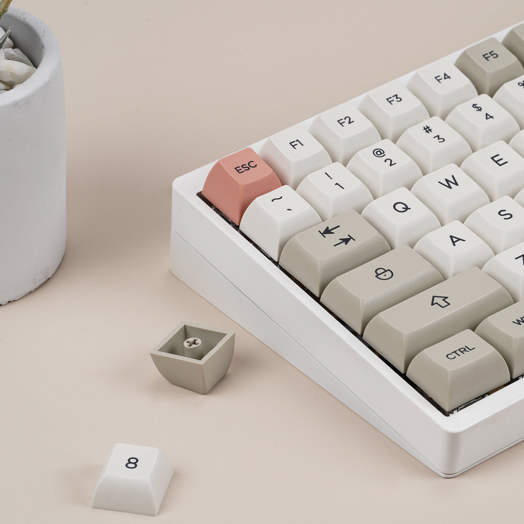 KBDfans KAT 9009 PBT Keycaps Set For Mechanical Keyboard
