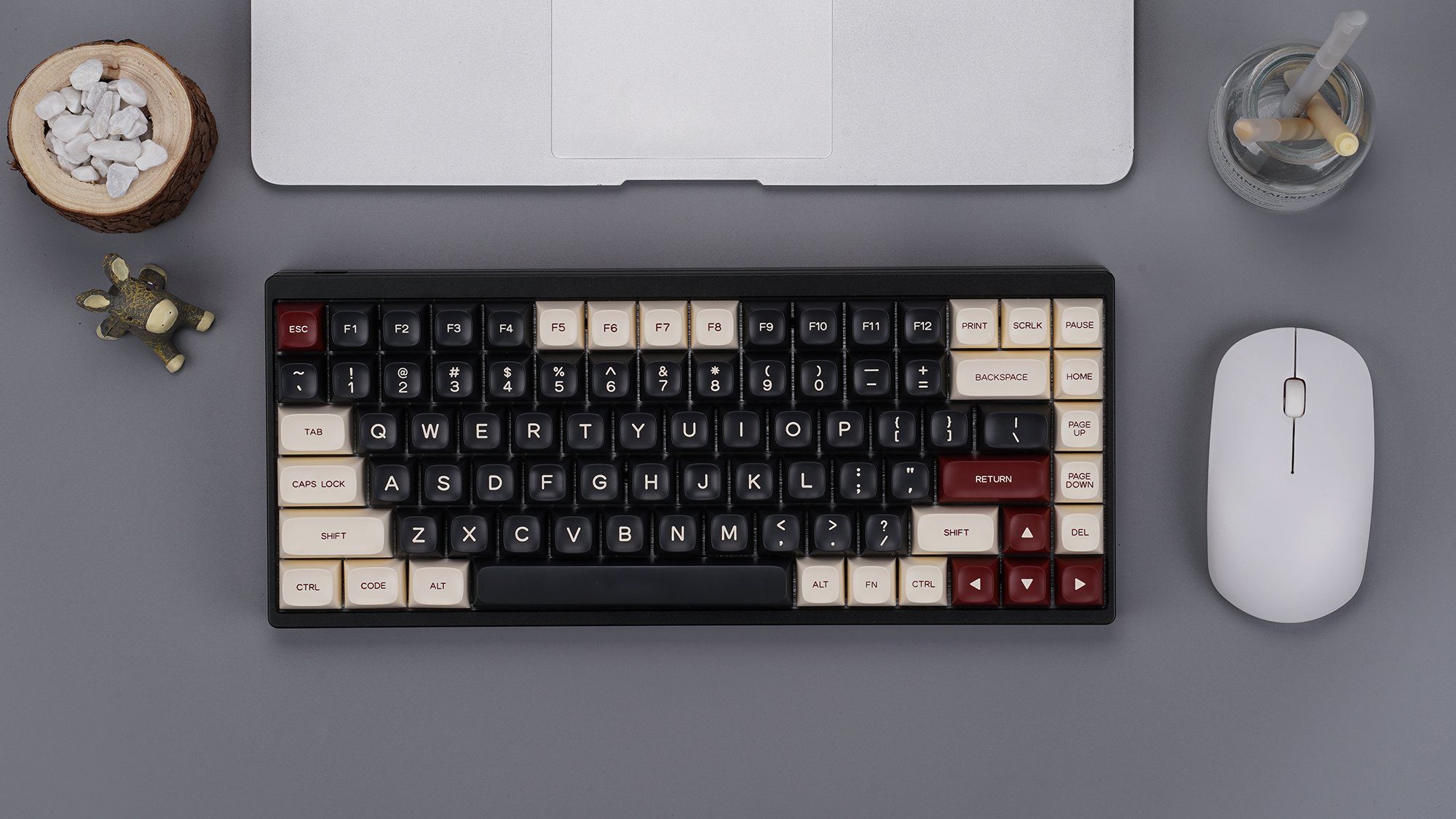 PGA Profile ABS Doubleshot 151 Keycaps Set 61/63/64/67/68/84/87/96/104 Layout For Customized MX Mechanical Keyborad