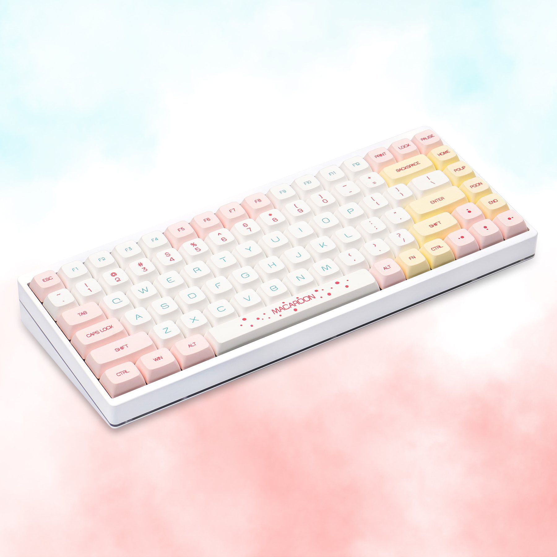 KBDfans PG PBT Macaron Keycaps Set KBDfans PG PBT Macaron Keycaps Set