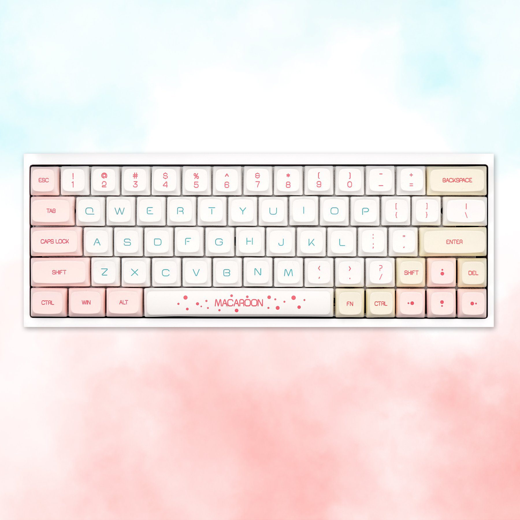 KBDfans PG PBT Macaron Keycaps Set KBDfans PG PBT Macaron Keycaps Set