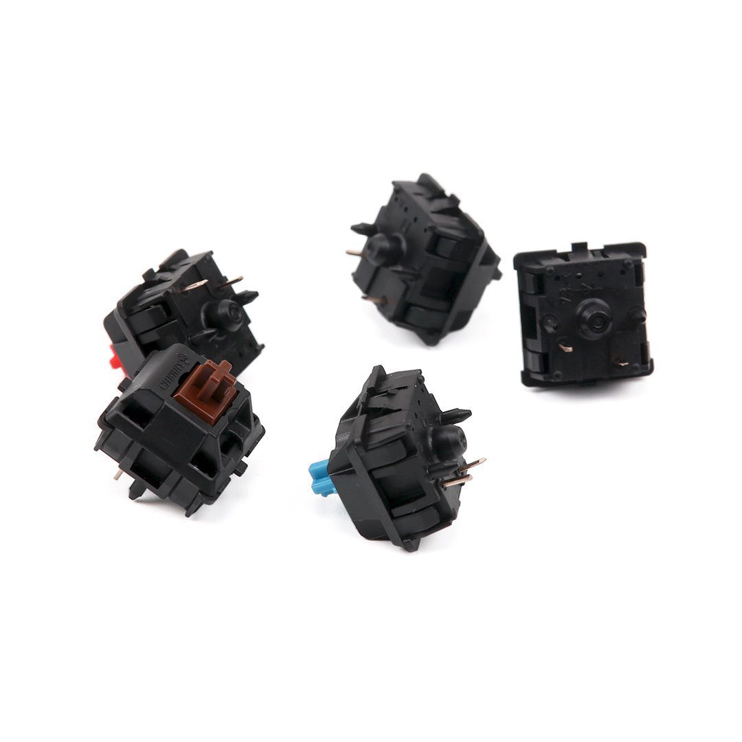 Cherry MX Switch Black Red Blue Brown White 5-pin Switch PCB-Mounted For Mechanical Keyboard Cherry MX Switch Black Red Blue Brown White 5-pin Switch PCB-Mounted For Mechanical Keyboard