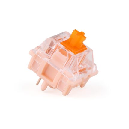 Tecsee Coral Switch Tactile 5 pins MX-Style Nylon Top PME Bottom Hosuing Nylon Tactile Stem 68g Gold Standard Spring