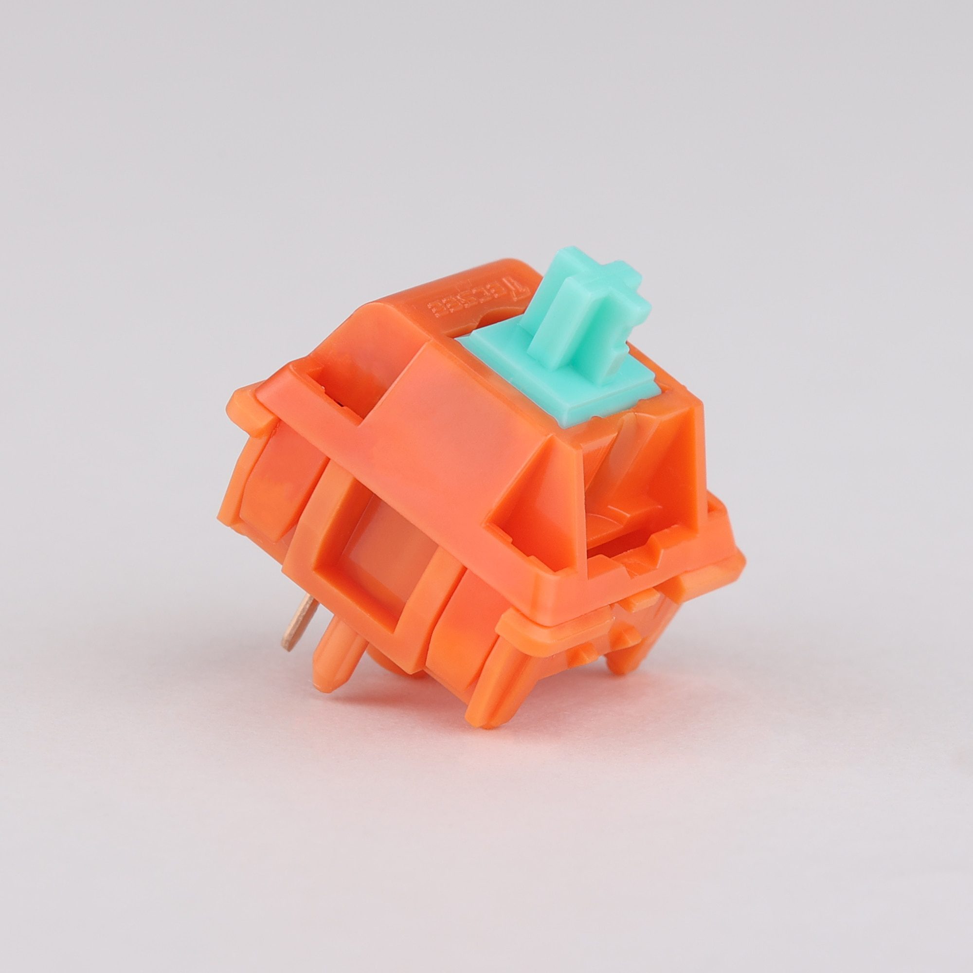 Tecsee Carrot PME Linear Switches POM Stem 68g Spring Swithes For Mechanical Gaming With 5Pins Tecsee Carrot PME Linear Switches POM Stem 68g Spring Swithes For Mechanical Gaming With 5Pins