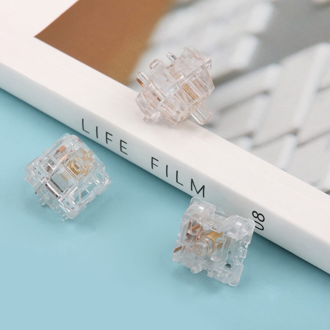 Tecsee ICE Candy Switches 5-Pin PCB-Mounted Linear Switches For Mechanical Keyboard (10PCS) Tecsee ICE Candy Switches 5-Pin PCB-Mounted Linear Switches For Mechanical Keyboard (10PCS)