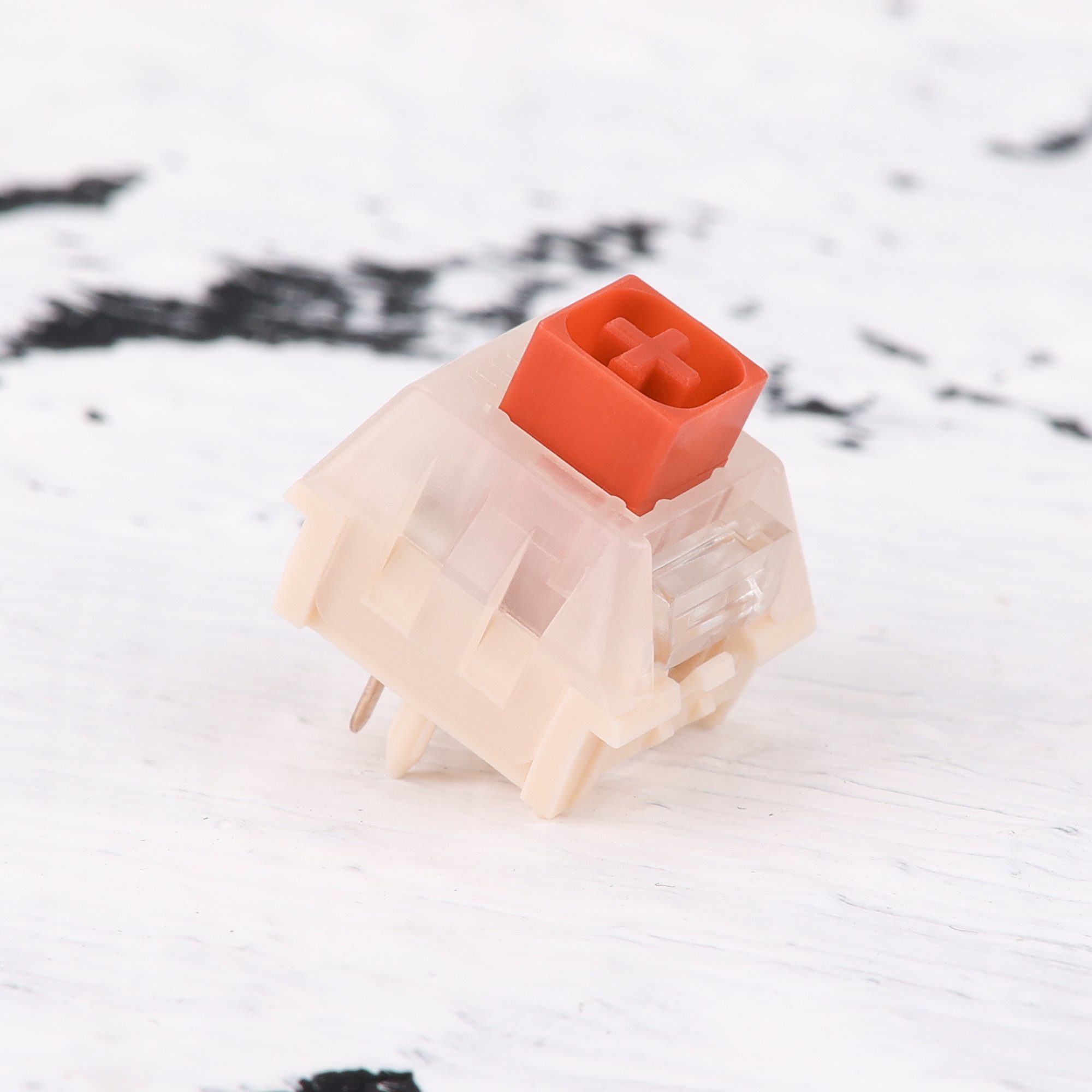 Kailh Red Bean Pudding Switch Mechanical Keyboard Light Guide Post Switch Linear 5pins (10 pcs) Box Switches Kailh Red Bean Pudding Switch Mechanical Keyboard Light Guide Post Switch Linear 5pins (10 pcs) Box Switches