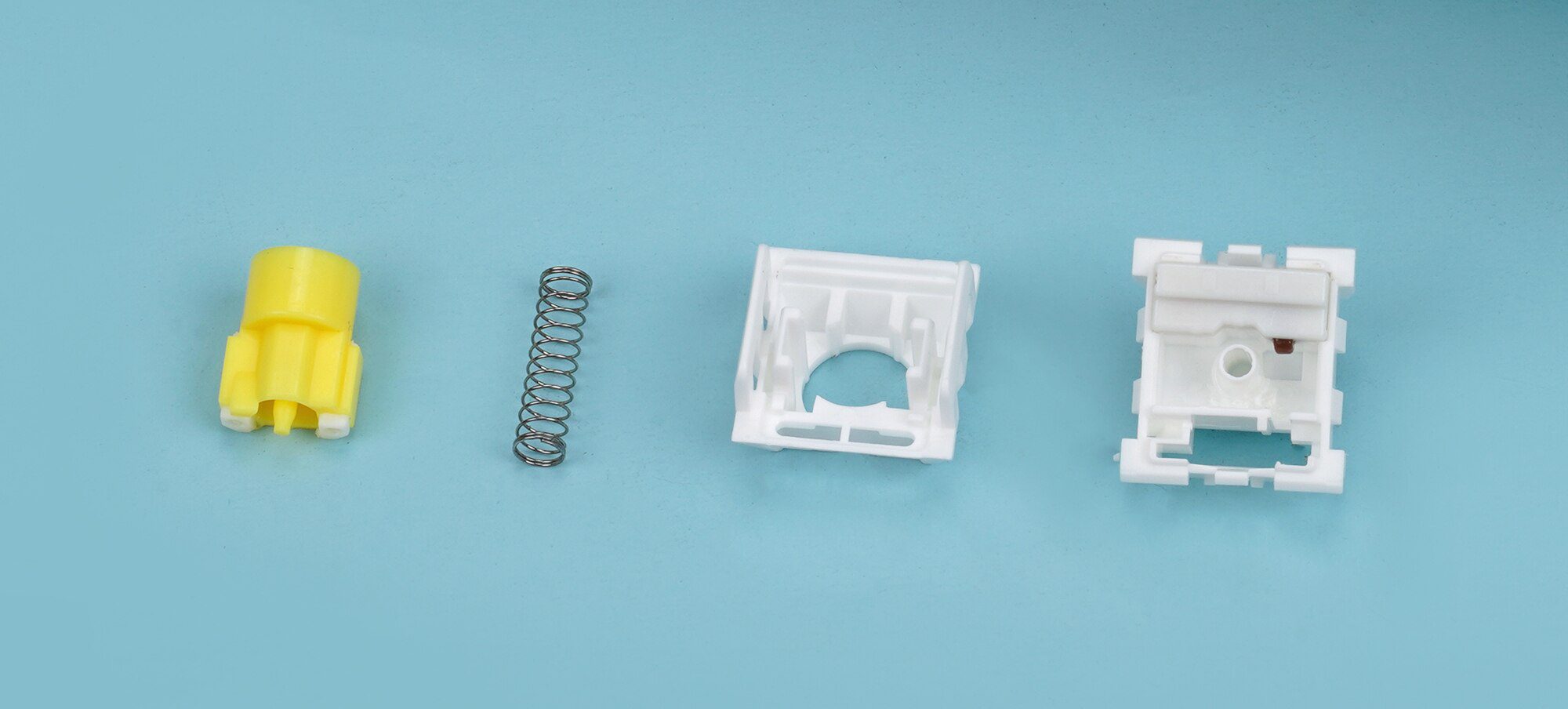 Kailh Fried Egg Silent Switches Linear 5pins For Mechanical keyboard Second Generation Version Waterproof Dustproof POM Material Kailh Fried Egg Silent Switches Linear 5pins For Mechanical keyboard Second Generation Version Waterproof Dustproof POM Material