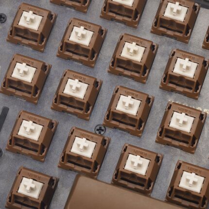 Novelkeys Cream Chocolate Pom PCB Mount 5 pin Switch