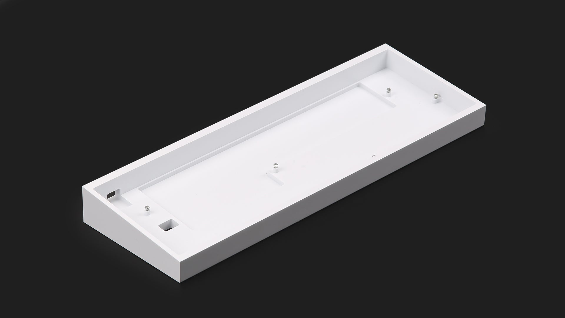 KBDfans Tofu 60 Electrophoresis White E-white Aluminum Mechanical Keyboard Case KBDfans Tofu 60 Electrophoresis White E-white Aluminum Mechanical Keyboard Case