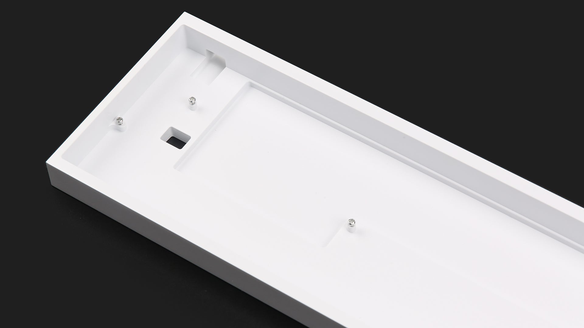 KBDfans Tofu 60 Electrophoresis White E-white Aluminum Mechanical Keyboard Case KBDfans Tofu 60 Electrophoresis White E-white Aluminum Mechanical Keyboard Case