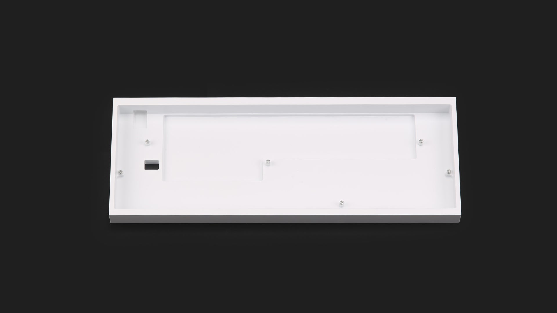 KBDfans Tofu 60 Electrophoresis White E-white Aluminum Mechanical Keyboard Case KBDfans Tofu 60 Electrophoresis White E-white Aluminum Mechanical Keyboard Case