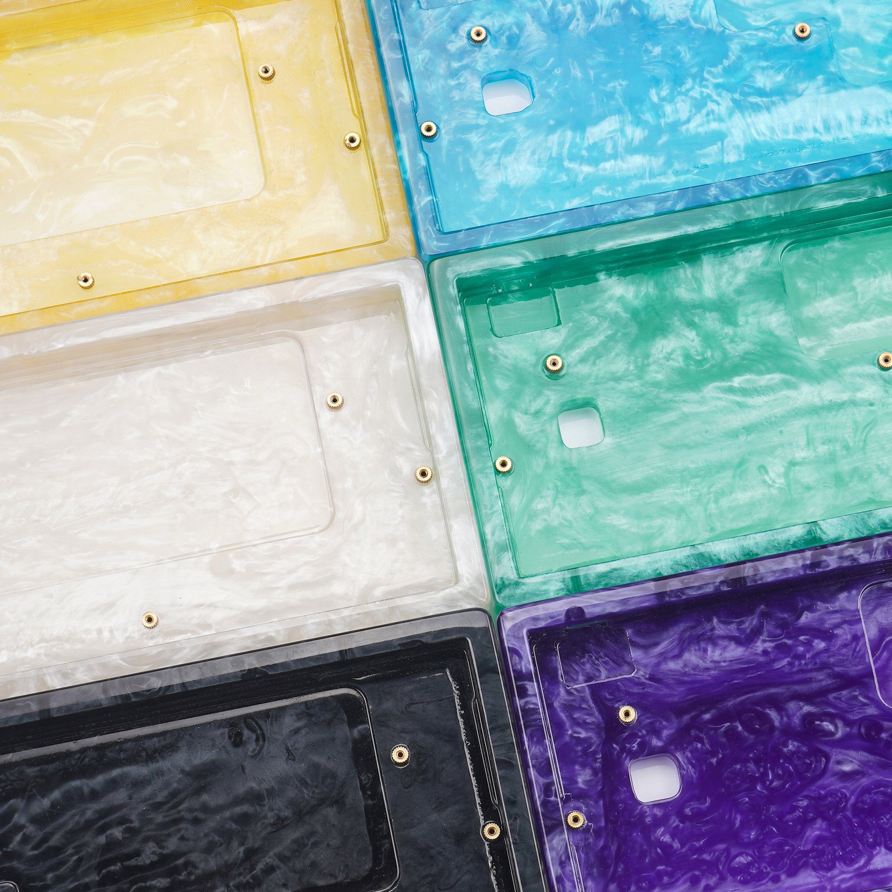 Alopow 60% Resin Case for Customized Mechanical Keyboard