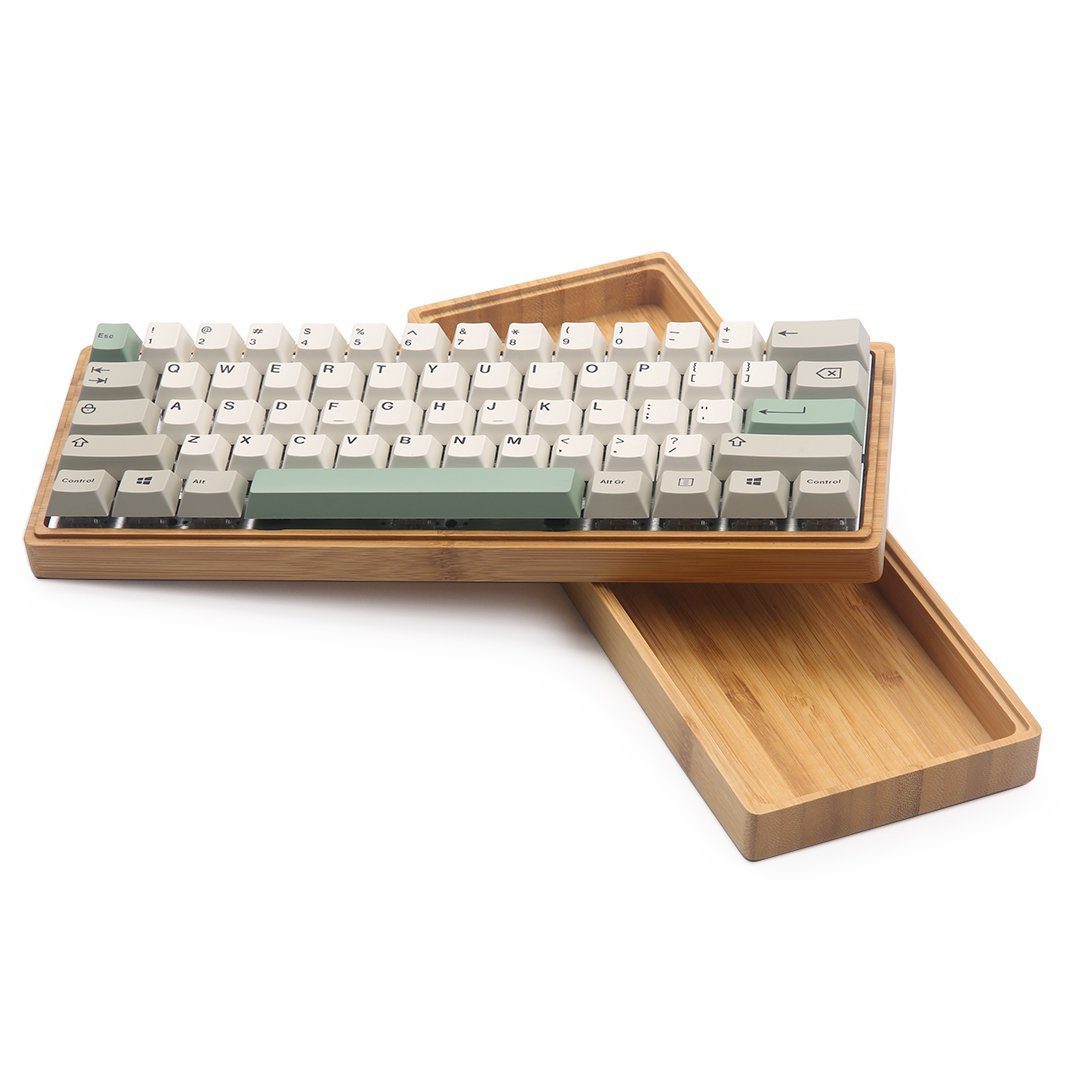 KBDfans 60% Bamboo Case For Mechanical Keyboard KBDfans 60% Bamboo Case For Mechanical Keyboard