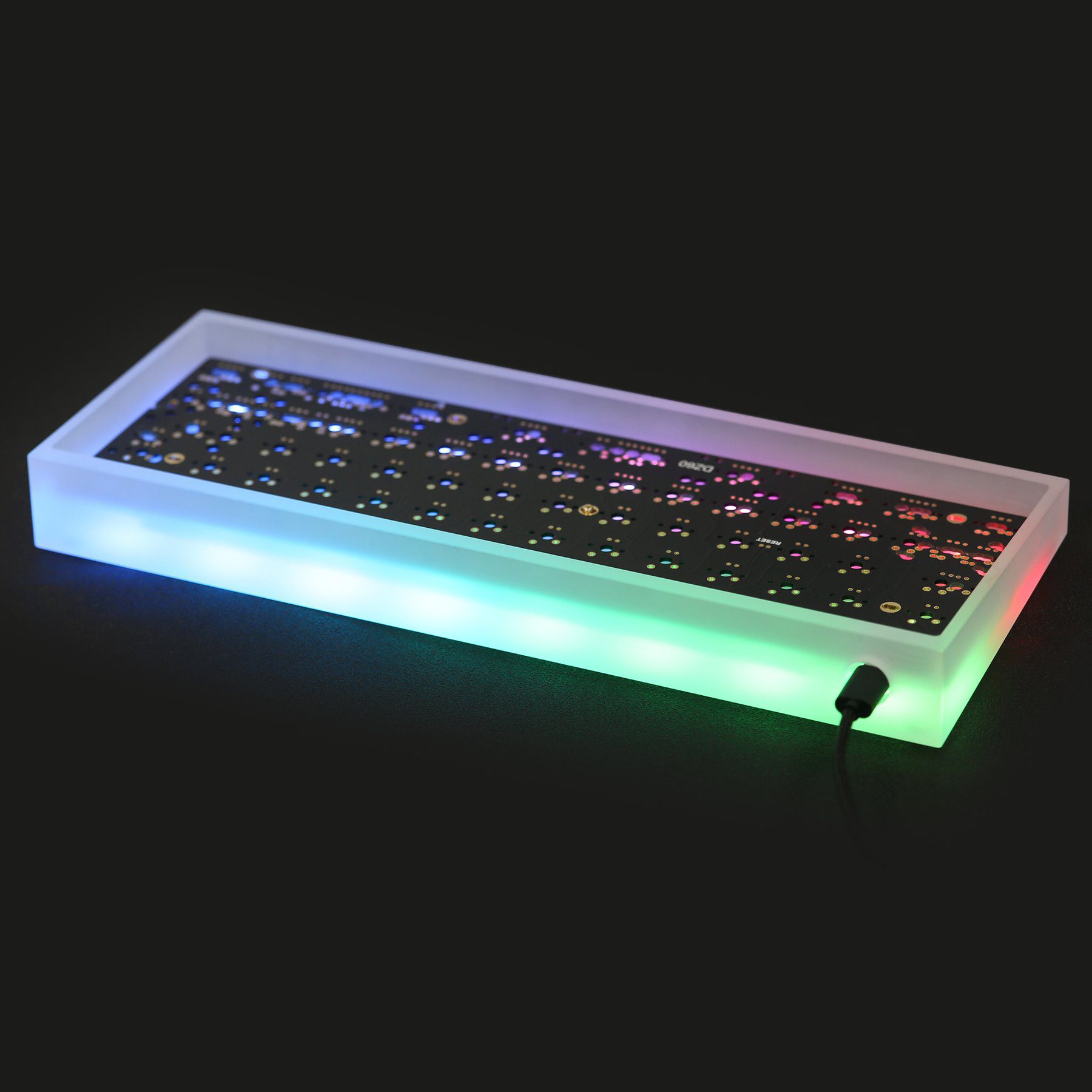 KBDfans Tofu60 Acrylic Frosted 60% Mechanical Keyboard Case KBDfans Tofu60 Acrylic Frosted 60% Mechanical Keyboard Case