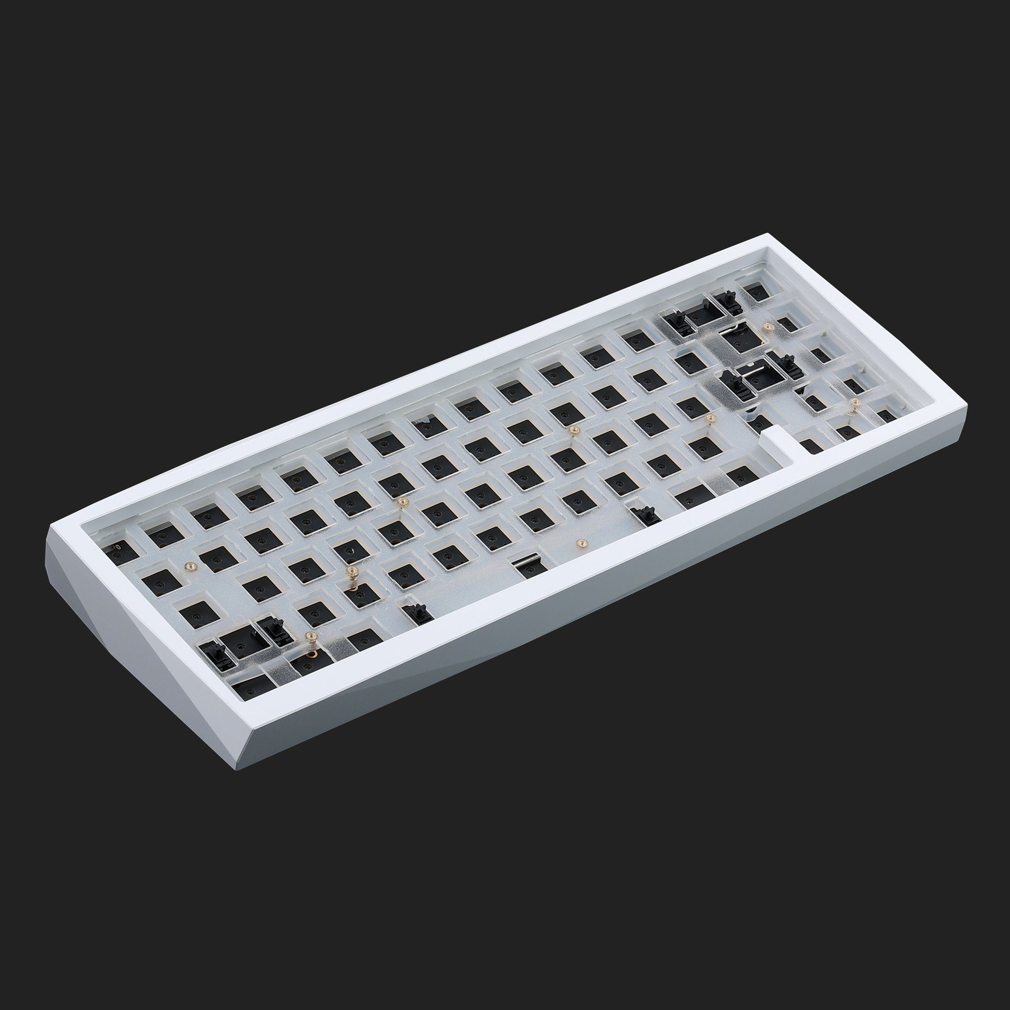 [Solderable Kit] KBDfans Blade65 R2 With Brass Skull Badge Aluminum Mechanical Keyboard Kit