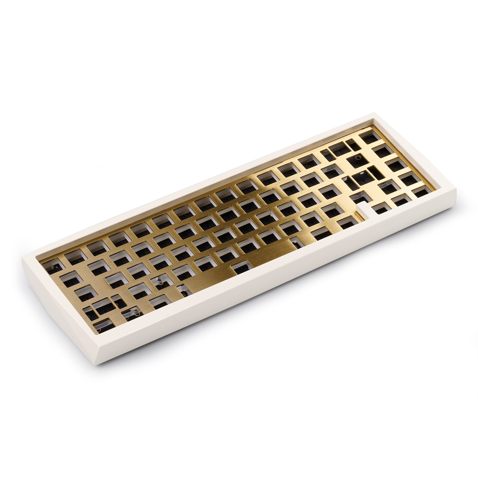 [Solderable Kit] KBDfans Blade65 R2 With Brass Skull Badge Aluminum Mechanical Keyboard Kit