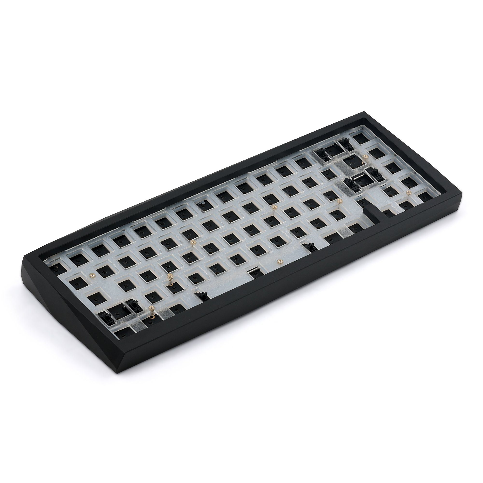 [Solderable Kit] KBDfans Blade65 R2 With Brass Skull Badge Aluminum Mechanical Keyboard Kit