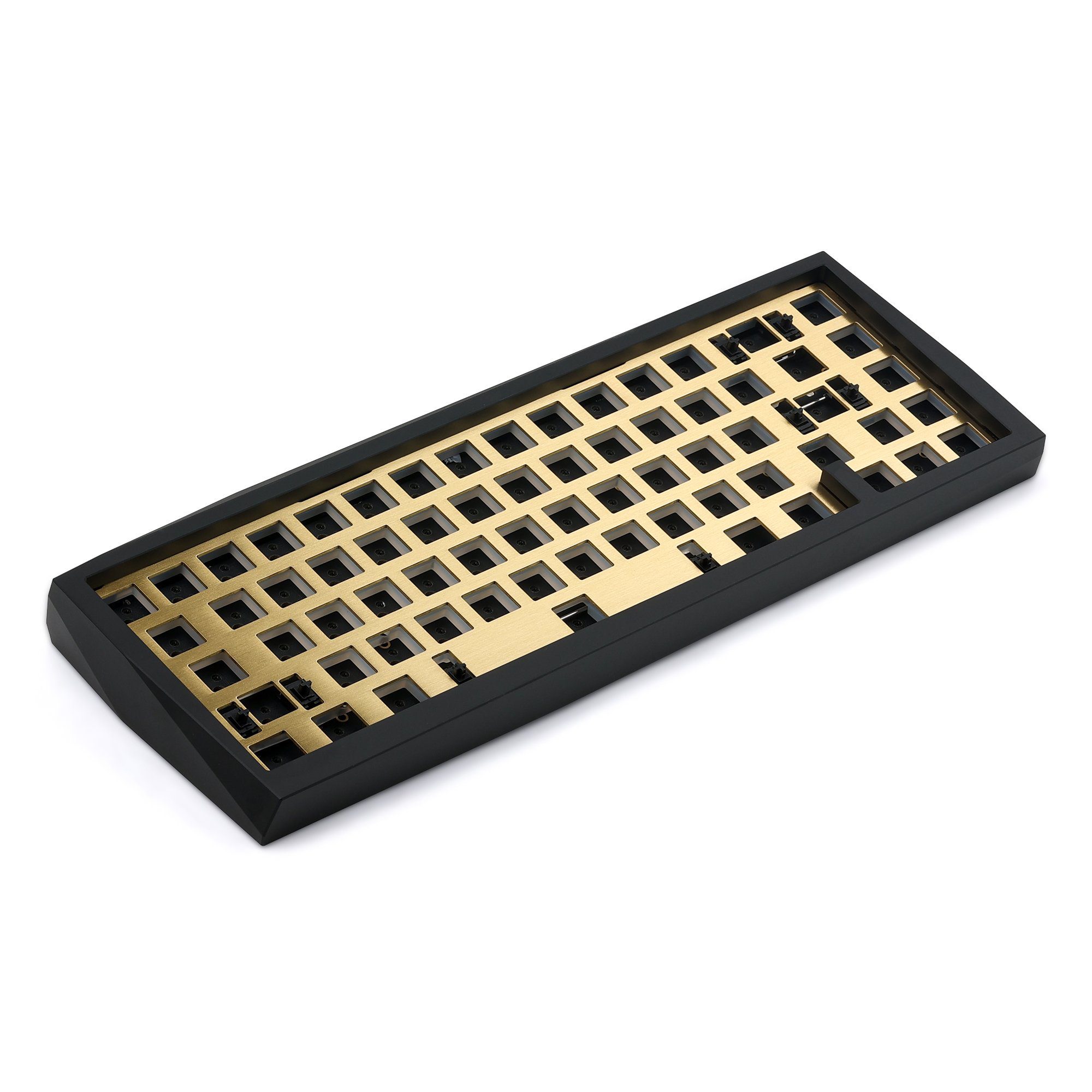 [Solderable Kit] KBDfans Blade65 R2 With Brass Skull Badge Aluminum Mechanical Keyboard Kit