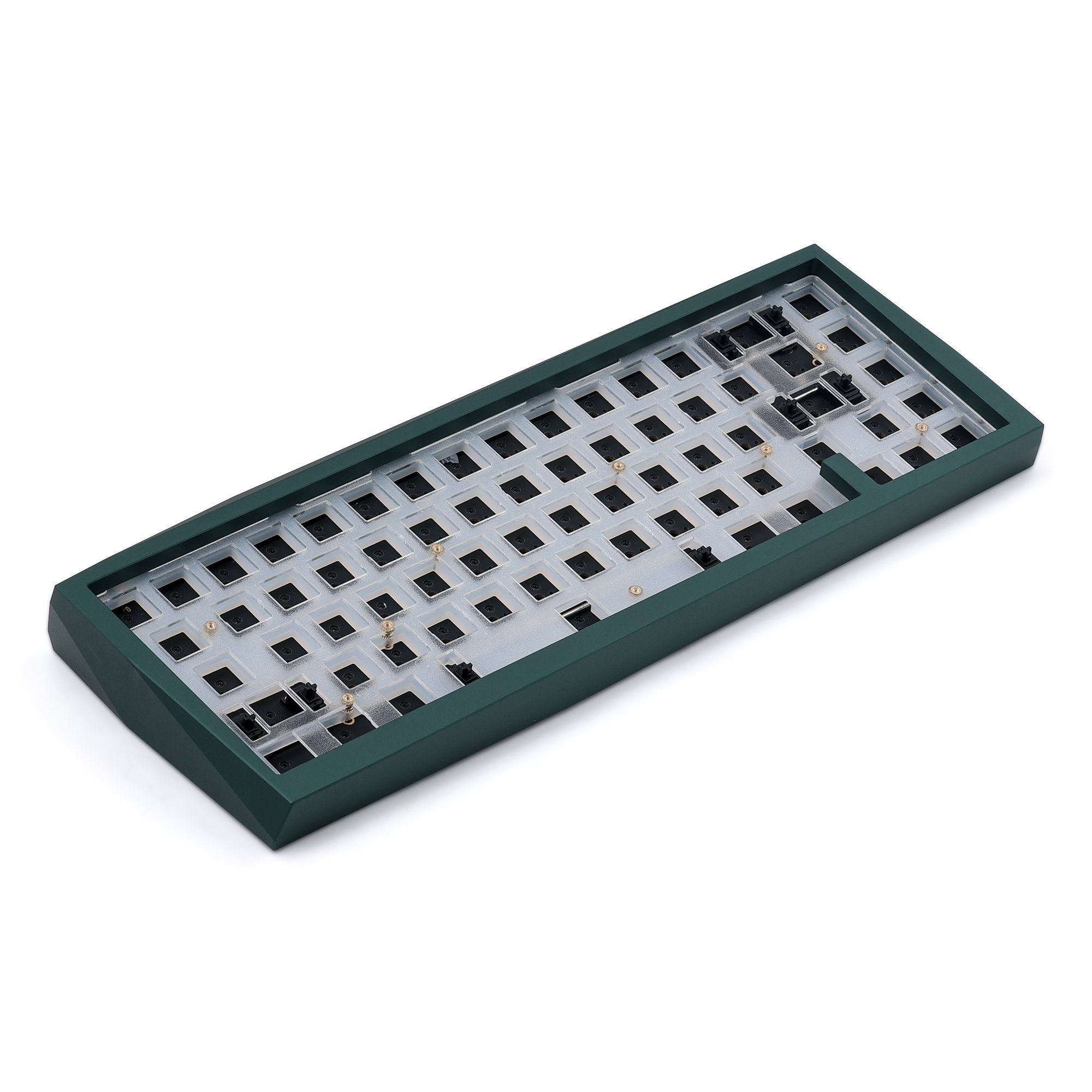 [Solderable Kit] KBDfans Blade65 R2 With Brass Skull Badge Aluminum Mechanical Keyboard Kit