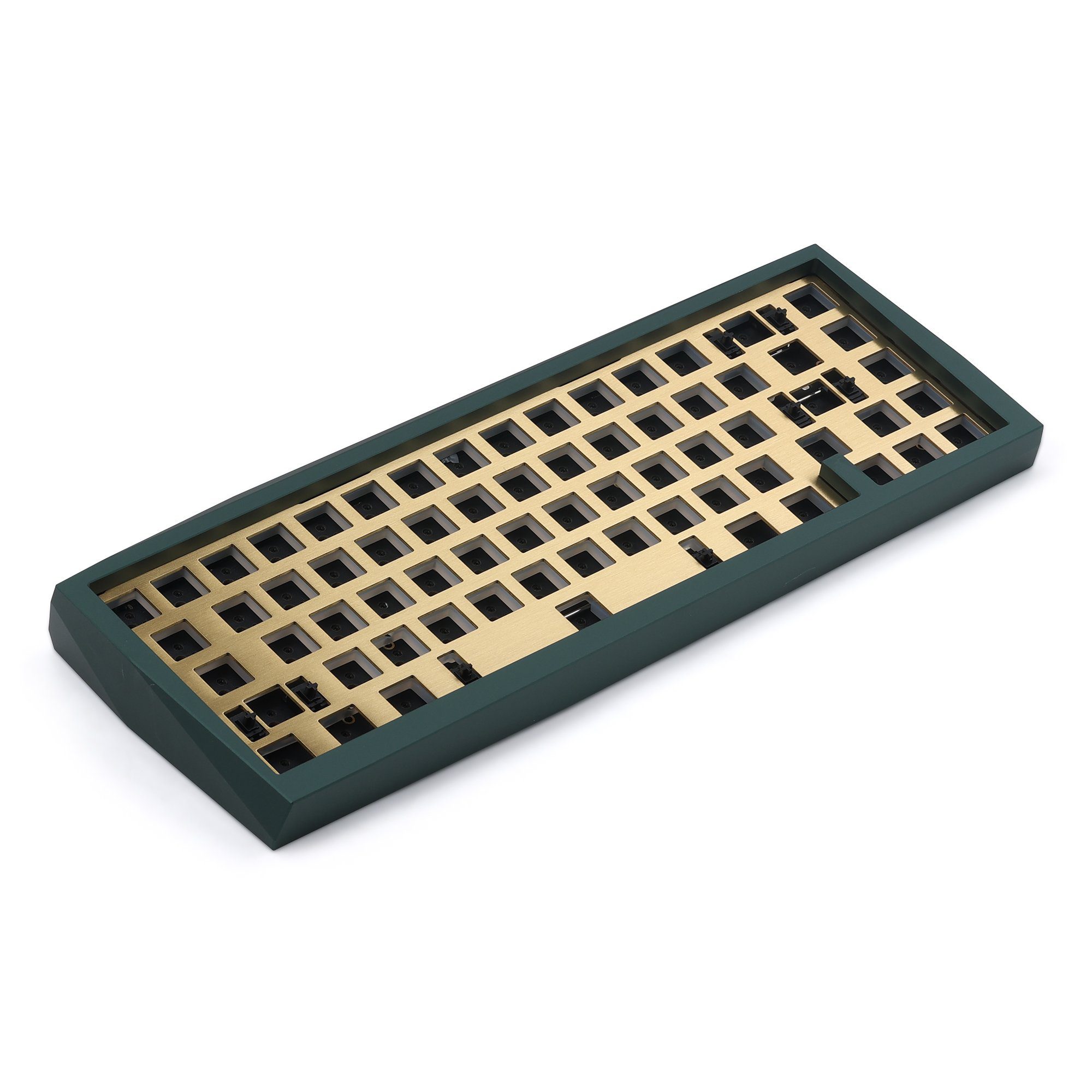 [Solderable Kit] KBDfans Blade65 R2 With Brass Skull Badge Aluminum Mechanical Keyboard Kit