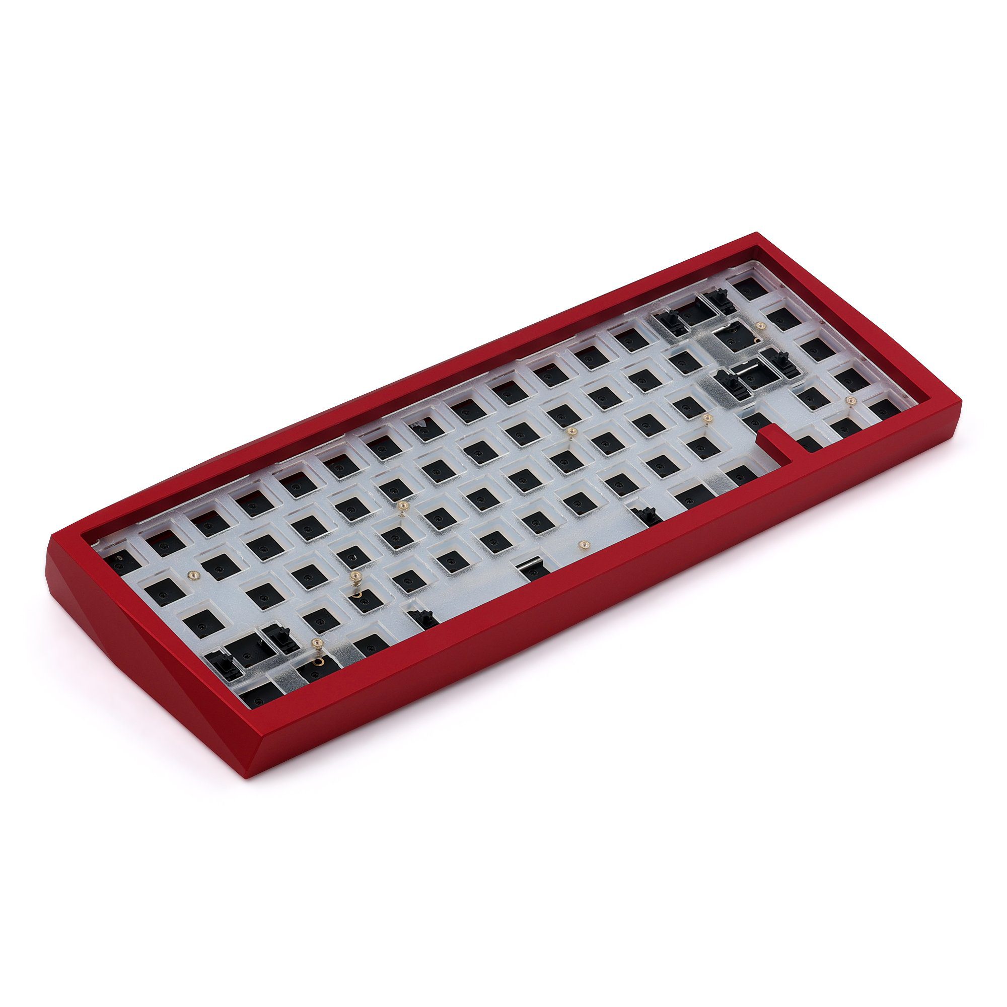 [Solderable Kit] KBDfans Blade65 R2 With Brass Skull Badge Aluminum Mechanical Keyboard Kit