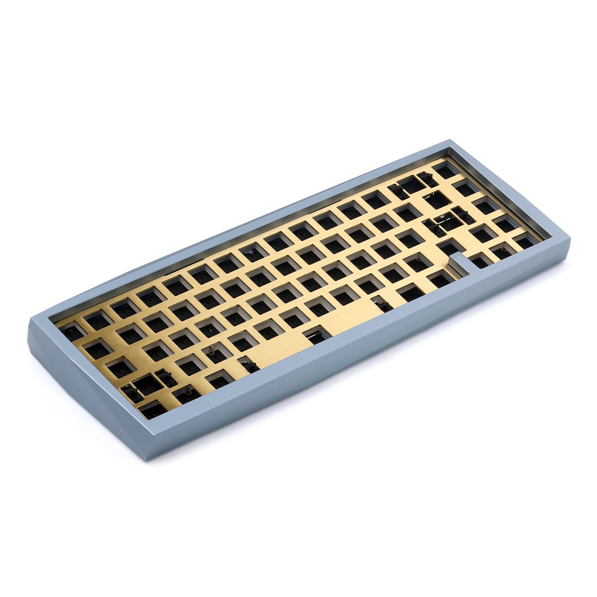 [Solderable Kit] KBDfans Blade65 R2 With Brass Skull Badge Aluminum Mechanical Keyboard Kit