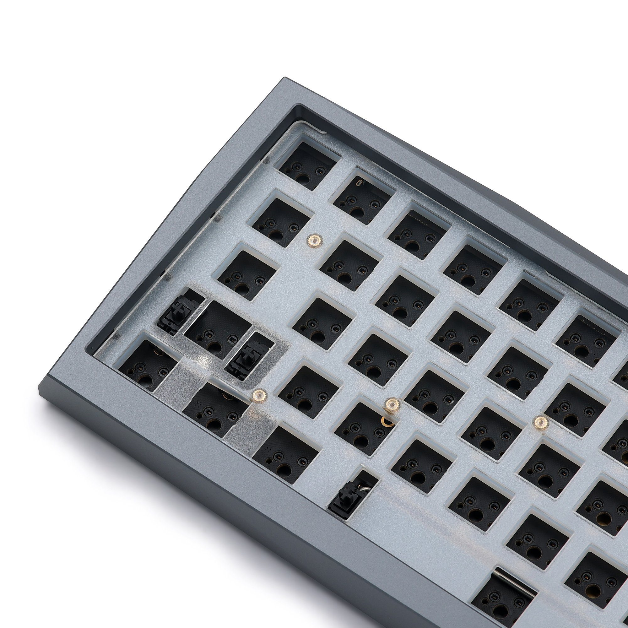 [Solderable Kit] KBDfans Blade65 R2 With Brass Skull Badge Aluminum Mechanical Keyboard Kit