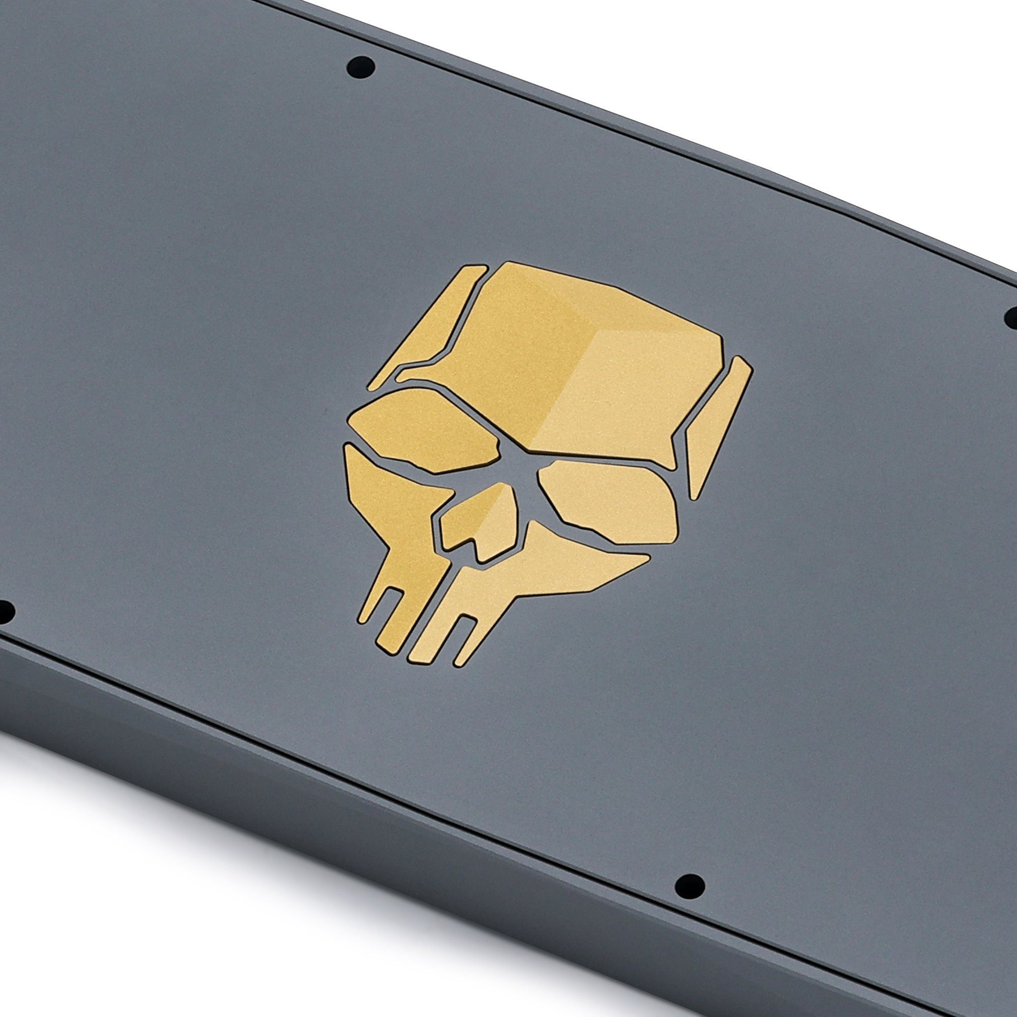 [Solderable Kit] KBDfans Blade65 R2 With Brass Skull Badge Aluminum Mechanical Keyboard Kit