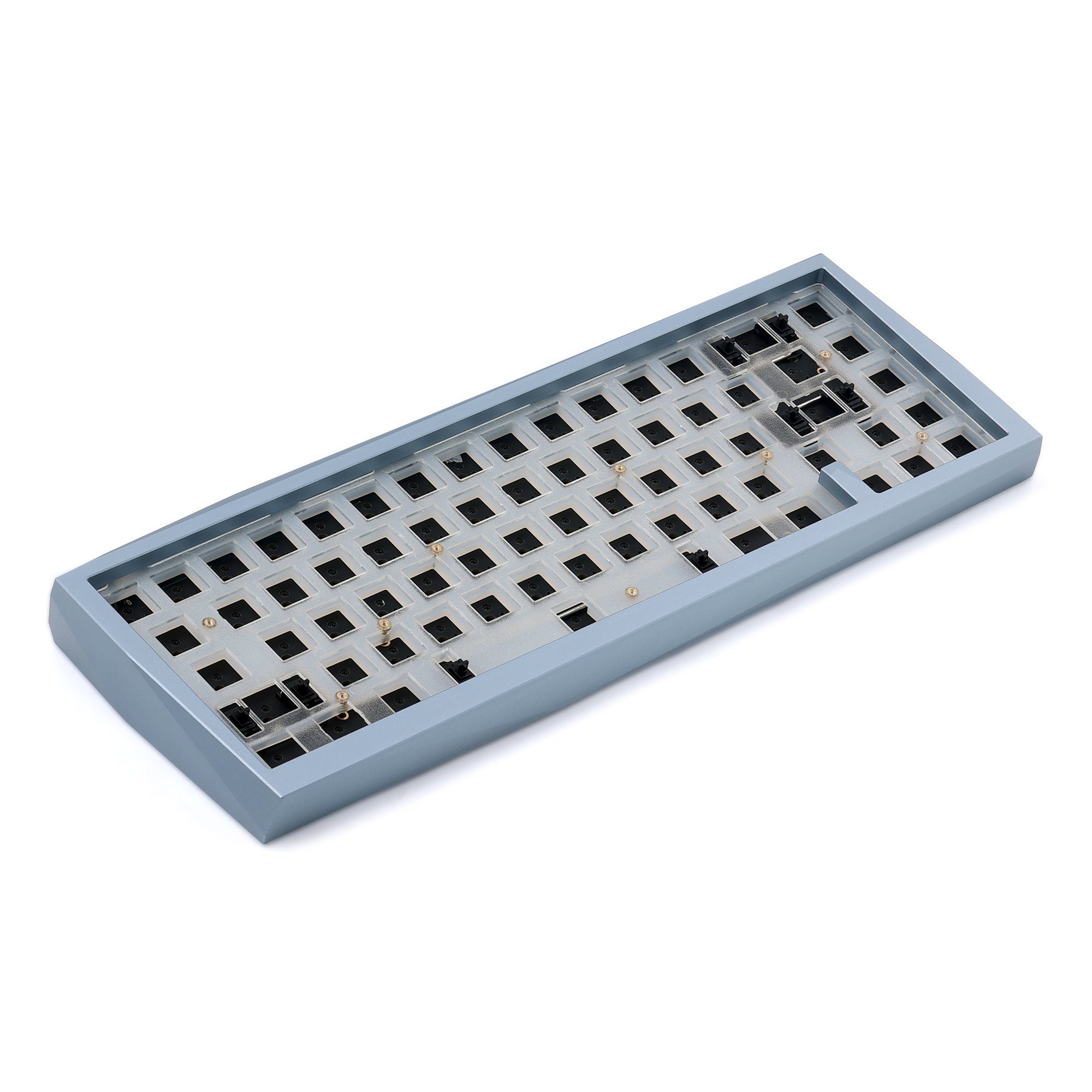 [Solderable Kit] KBDfans Blade65 R2 With Brass Skull Badge Aluminum Mechanical Keyboard Kit