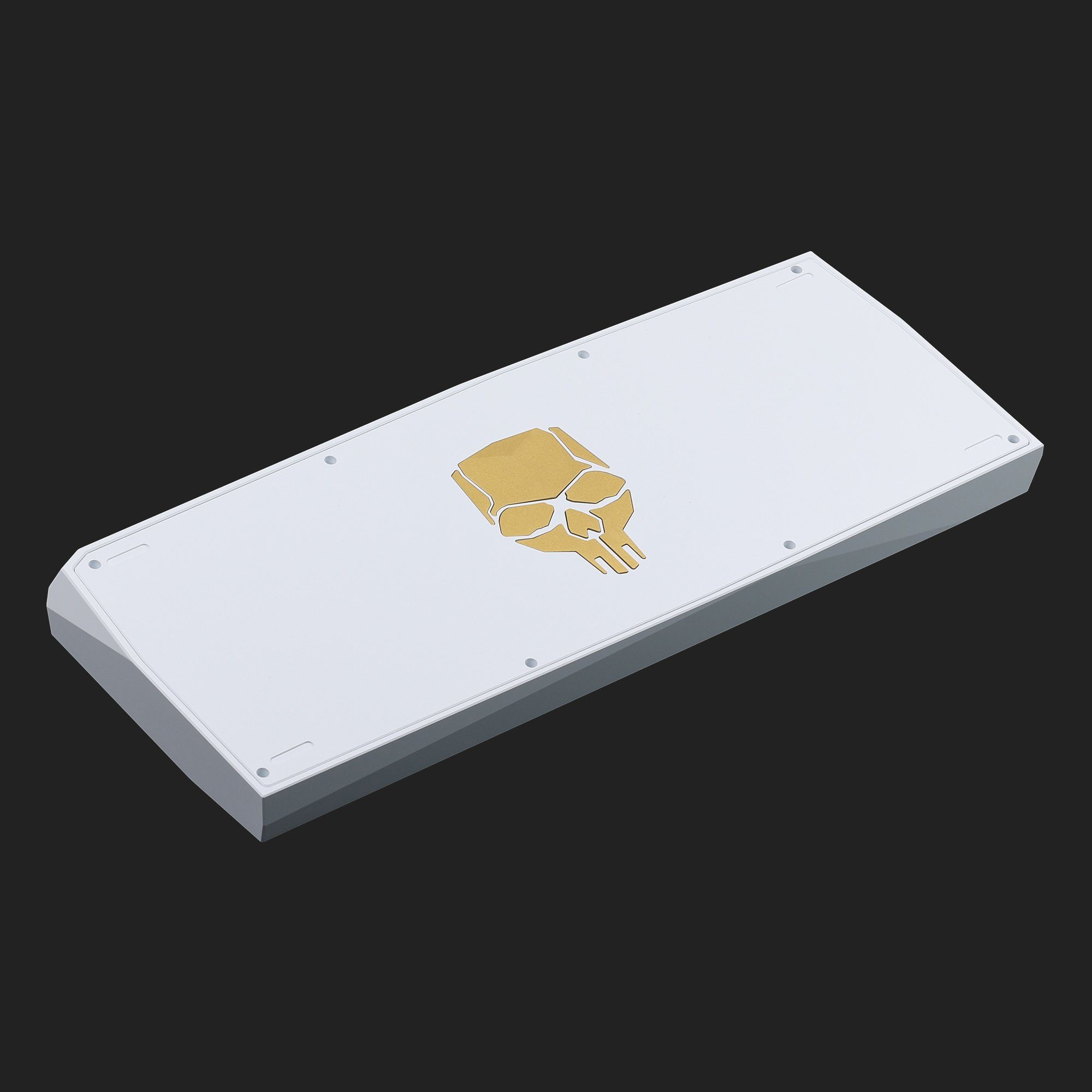 [Solderable Kit] KBDfans Blade65 R2 With Brass Skull Badge Aluminum Mechanical Keyboard Kit