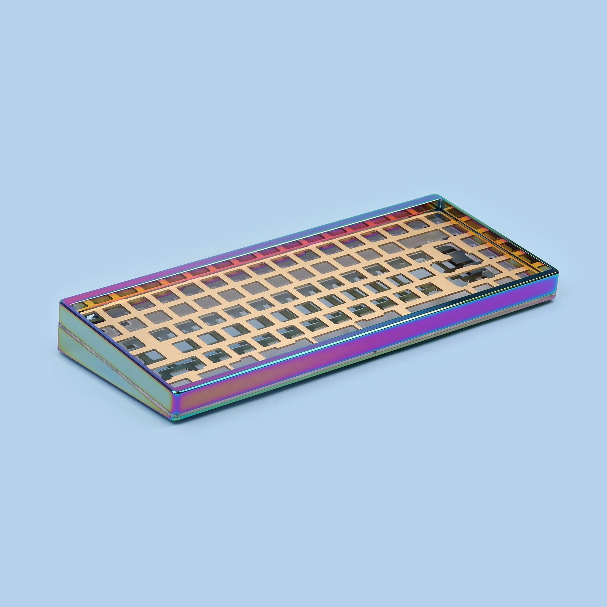 KBDfans KBD75 V3.1 PVD Laser Mechanical Keyboard Diy Kit KBDfans KBD75 V3.1 PVD Laser Mechanical Keyboard Diy Kit