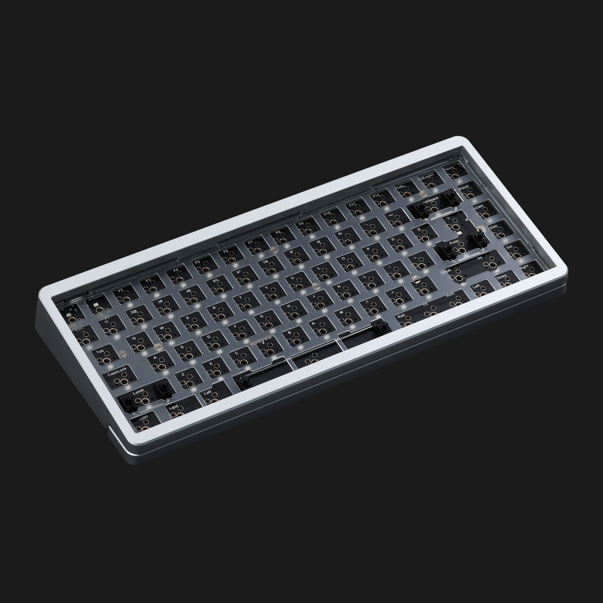 [Hot-Swap Version Per-Key RGB] KBDfans D84 V2 75% Gasket Mount Mechanical Keyboard DIY KIT