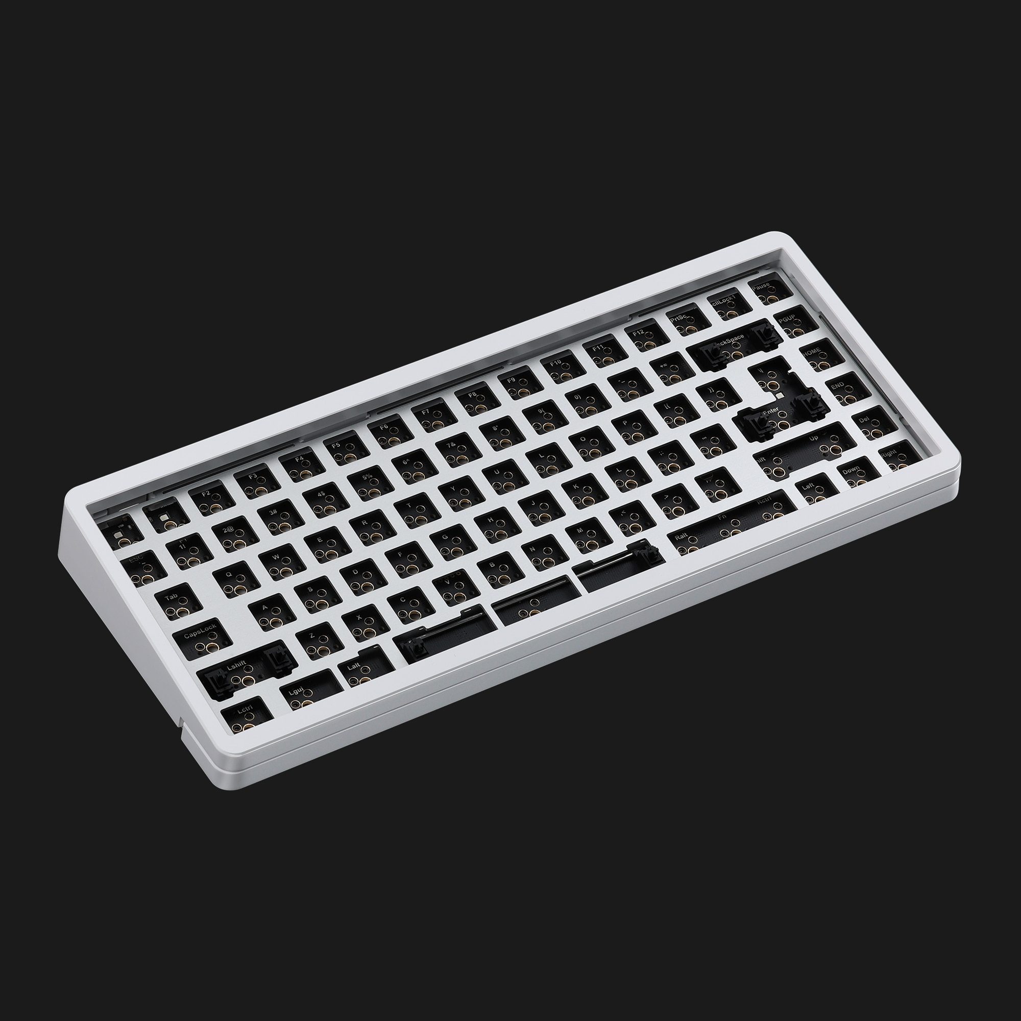 [Hot-Swap Version Per-Key RGB] KBDfans D84 V2 75% Gasket Mount Mechanical Keyboard DIY KIT