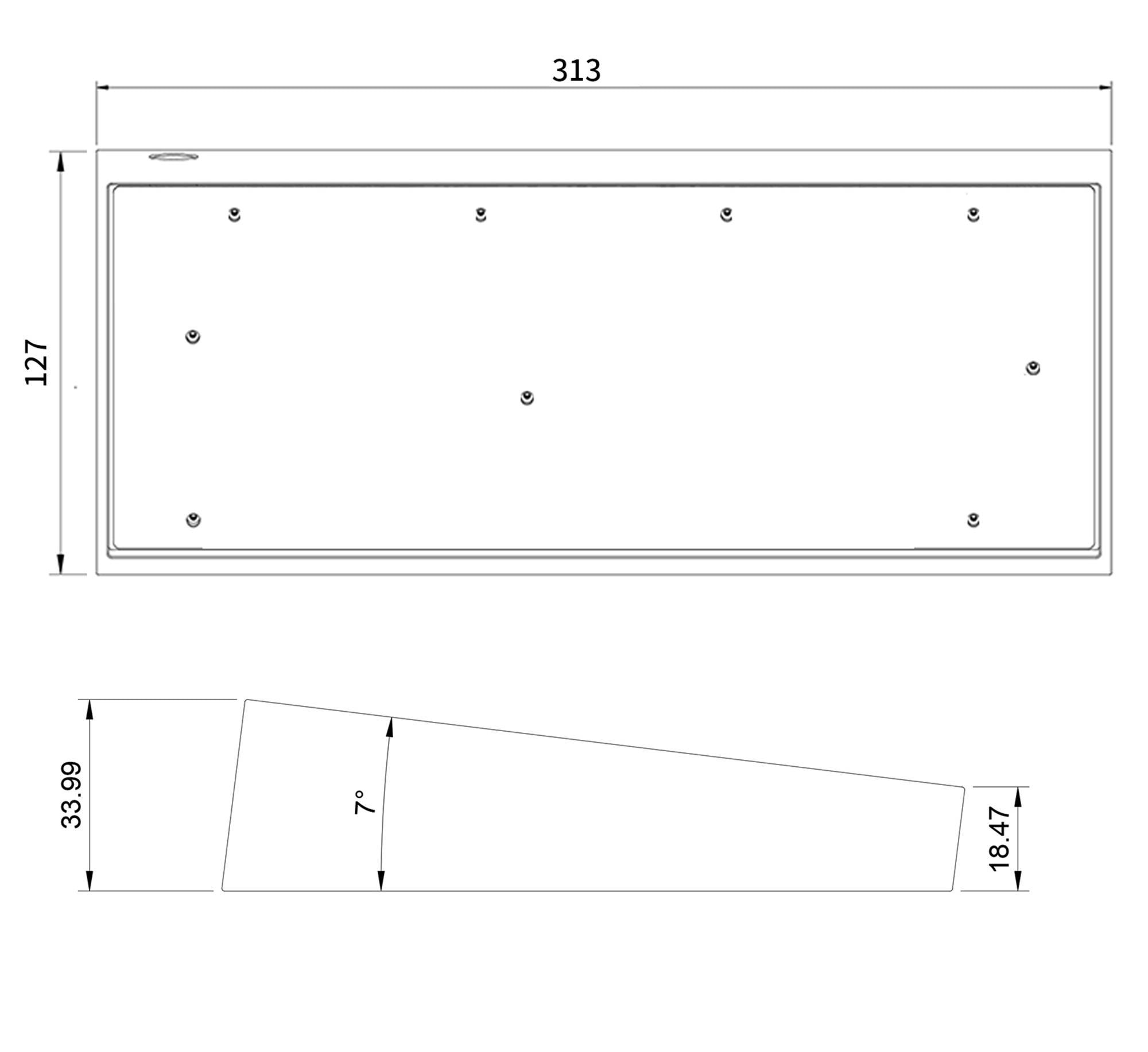 KBDfans Tofu84 Aluminum Case KBDfans Tofu84 Aluminum Case