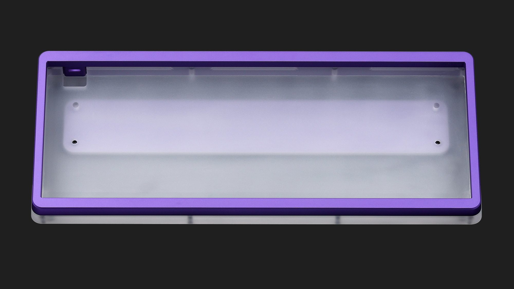 D84 V2 Gasket Mount 75% Mechanical Keyboard Case Bottom Acrylic Has Light Transmition Fit KBD75 Hot Swap PCB And Soldered PCB D84 V2 Gasket Mount 75% Mechanical Keyboard Case Bottom Acrylic Has Light Transmition Fit KBD75 Hot Swap PCB And Soldered PCB