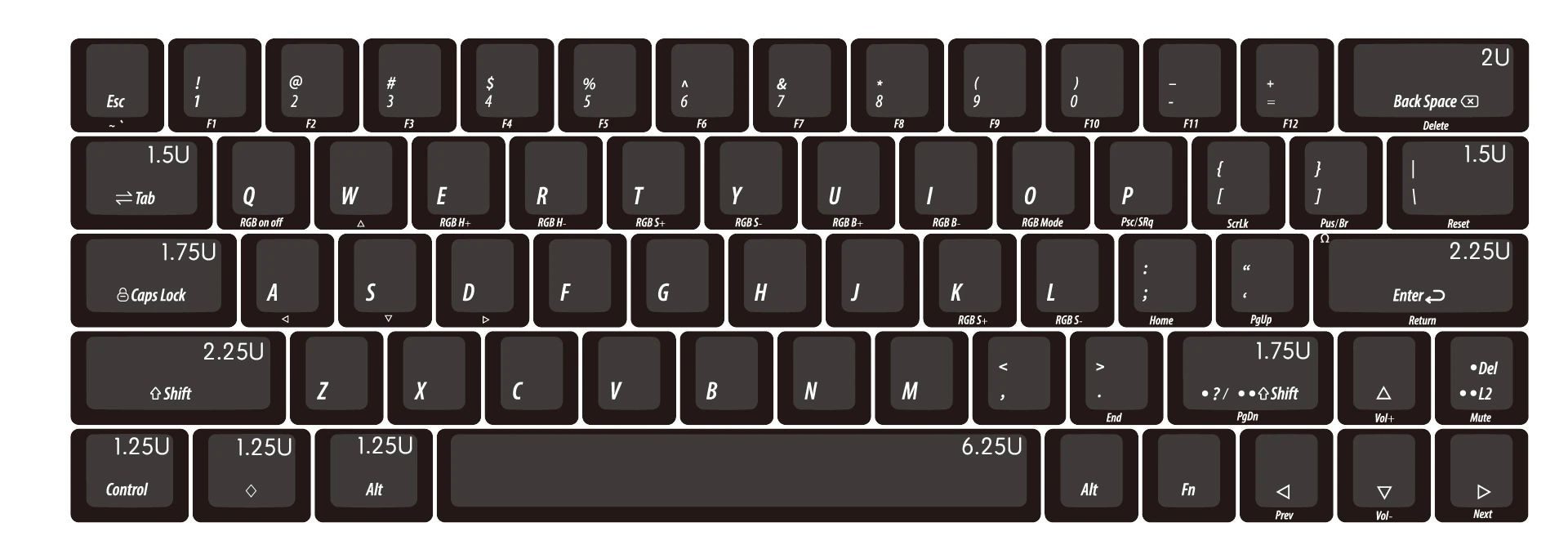 KBDfans DZ60RGB V2 Hot Swap PCB For Customized Mechanical Keyboard KBDfans DZ60RGB V2 Hot Swap PCB For Customized Mechanical Keyboard