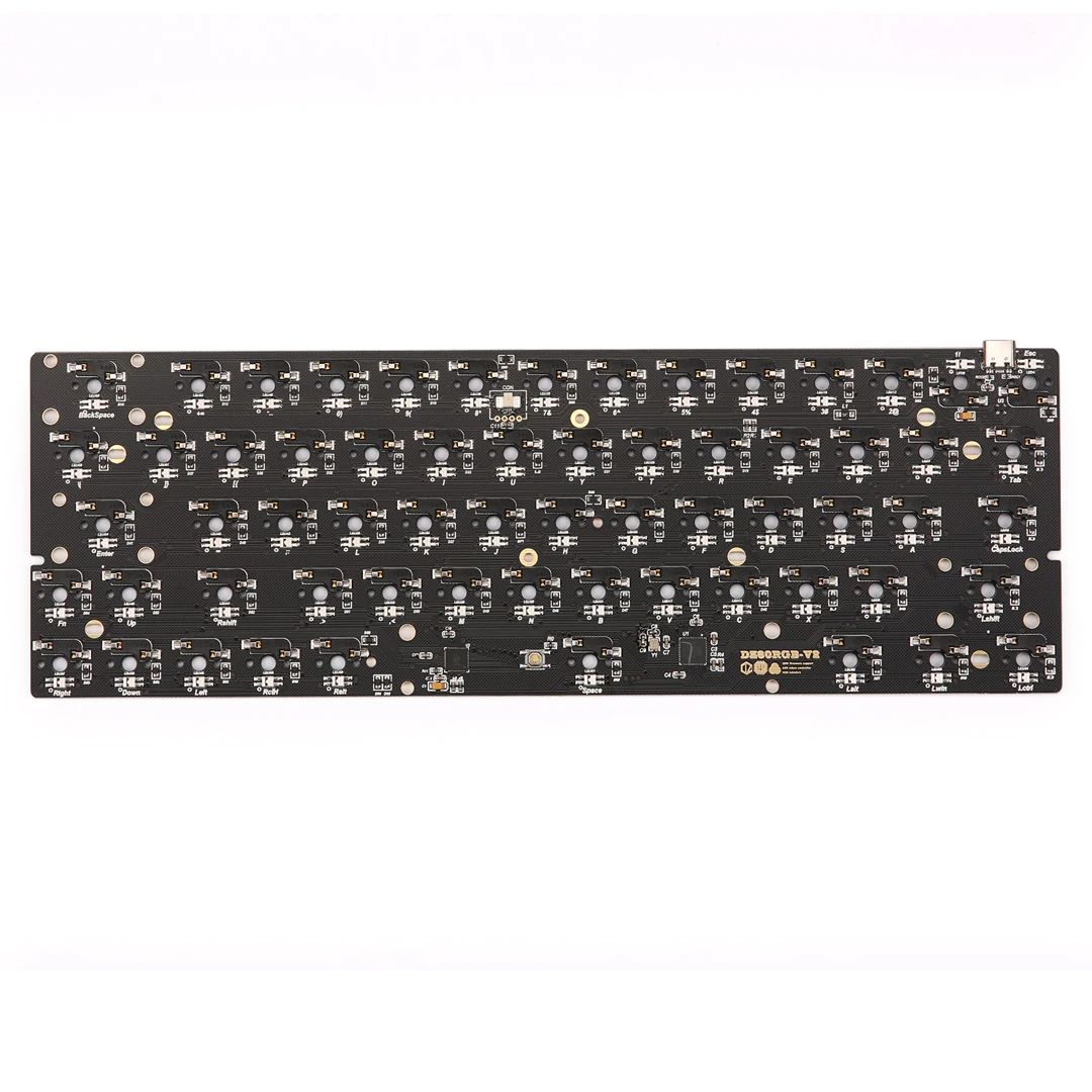 KBDfans DZ60RGB V2 Hot Swap PCB For Customized Mechanical Keyboard KBDfans DZ60RGB V2 Hot Swap PCB For Customized Mechanical Keyboard