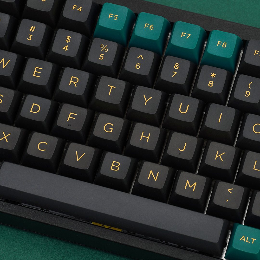 KBDfans OSA Profile Marrs Freen PBT DoubleShot Keycaps Set For MX Mechanical Keyboard 61/63/64/67/68/84/96 Layout KBDfans OSA Profile Marrs Freen PBT DoubleShot Keycaps Set For MX Mechanical Keyboard 61/63/64/67/68/84/96 Layout