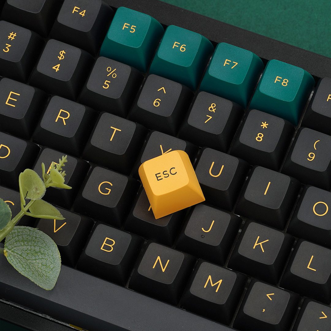 KBDfans OSA Profile Marrs Freen PBT DoubleShot Keycaps Set For MX Mechanical Keyboard 61/63/64/67/68/84/96 Layout KBDfans OSA Profile Marrs Freen PBT DoubleShot Keycaps Set For MX Mechanical Keyboard 61/63/64/67/68/84/96 Layout