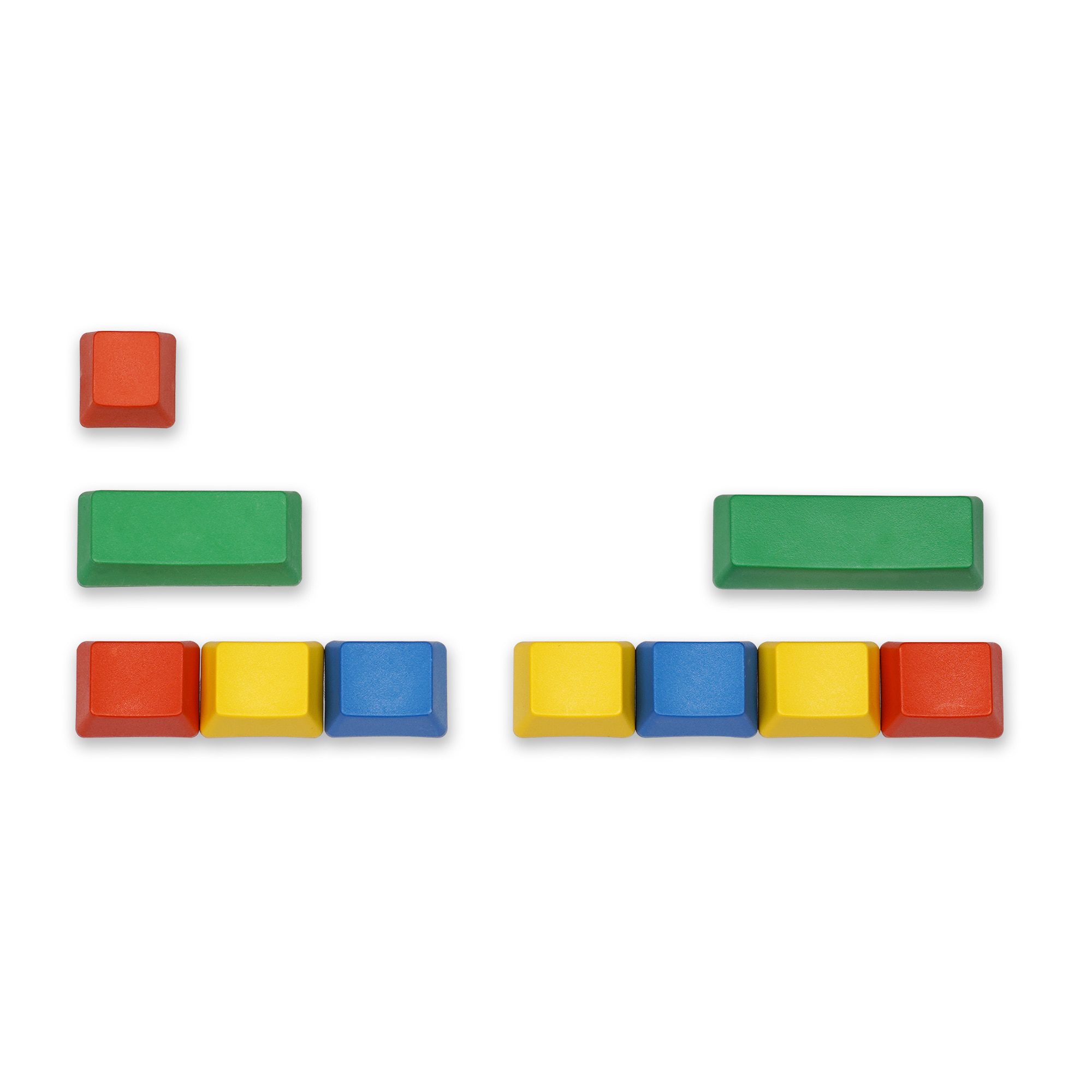 KBDfans OEM Profile Blank CMYW/RGBY Extra Keycaps Set KBDfans OEM Profile Blank CMYW/RGBY Extra Keycaps Set