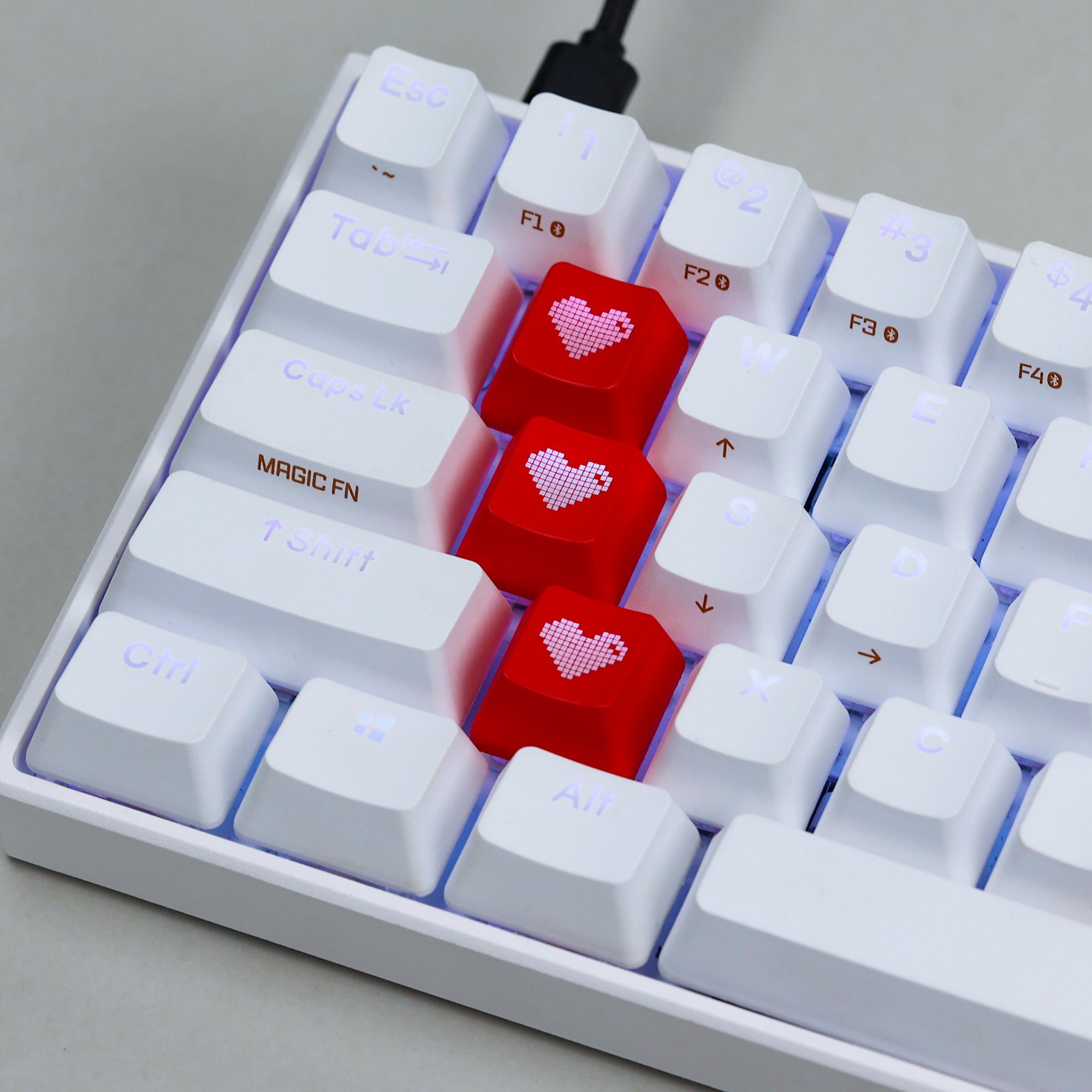 KBDfans OEM Backlit LOVE Artisan Keycaps KBDfans OEM Backlit LOVE Artisan Keycaps