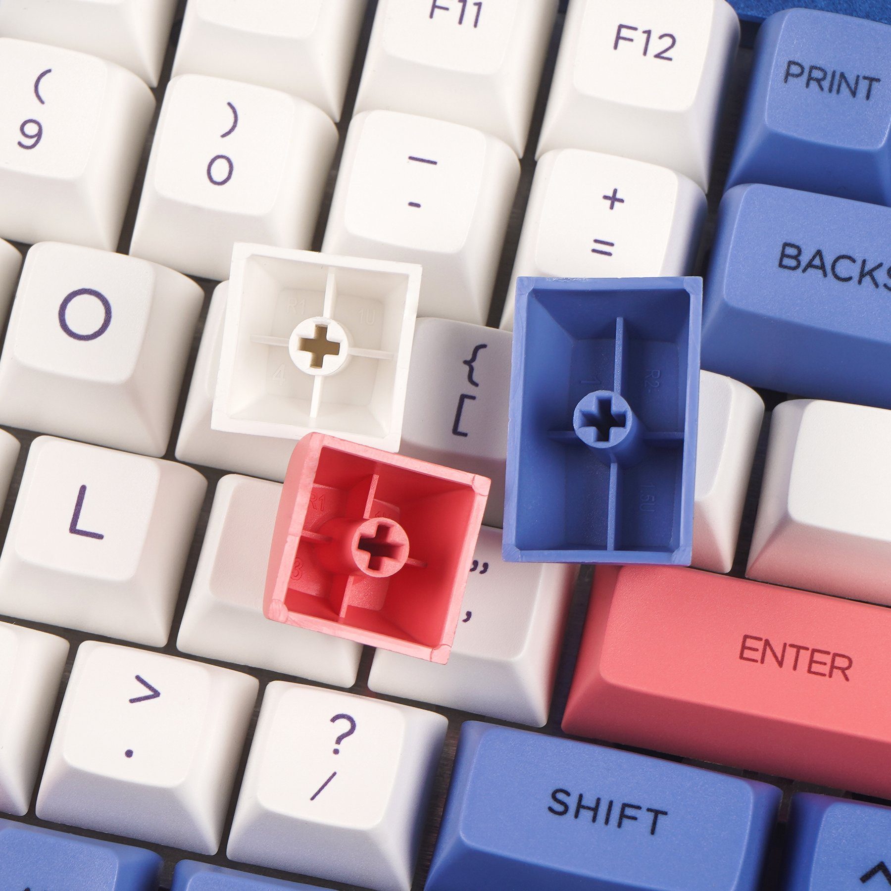 KBDfans SA PBT Vlolet Dye-Sub Keycaps Full Set 163/116/International Keys KBDfans SA PBT Vlolet Dye-Sub Keycaps Full Set 163/116/International Keys