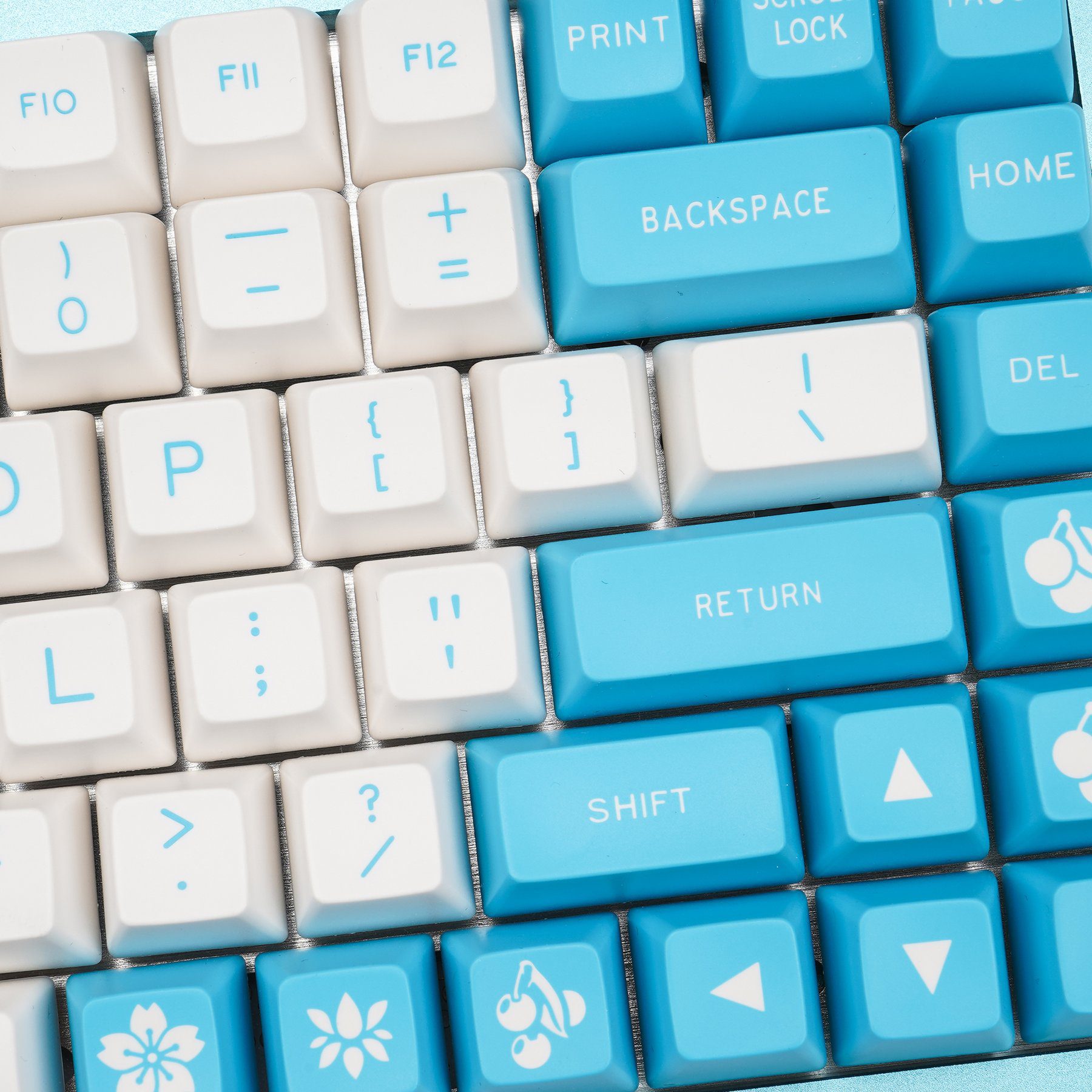 MAXKEY Cyan Double Shot ABS SA Profile Keycaps MAXKEY Cyan Double Shot ABS SA Profile Keycaps