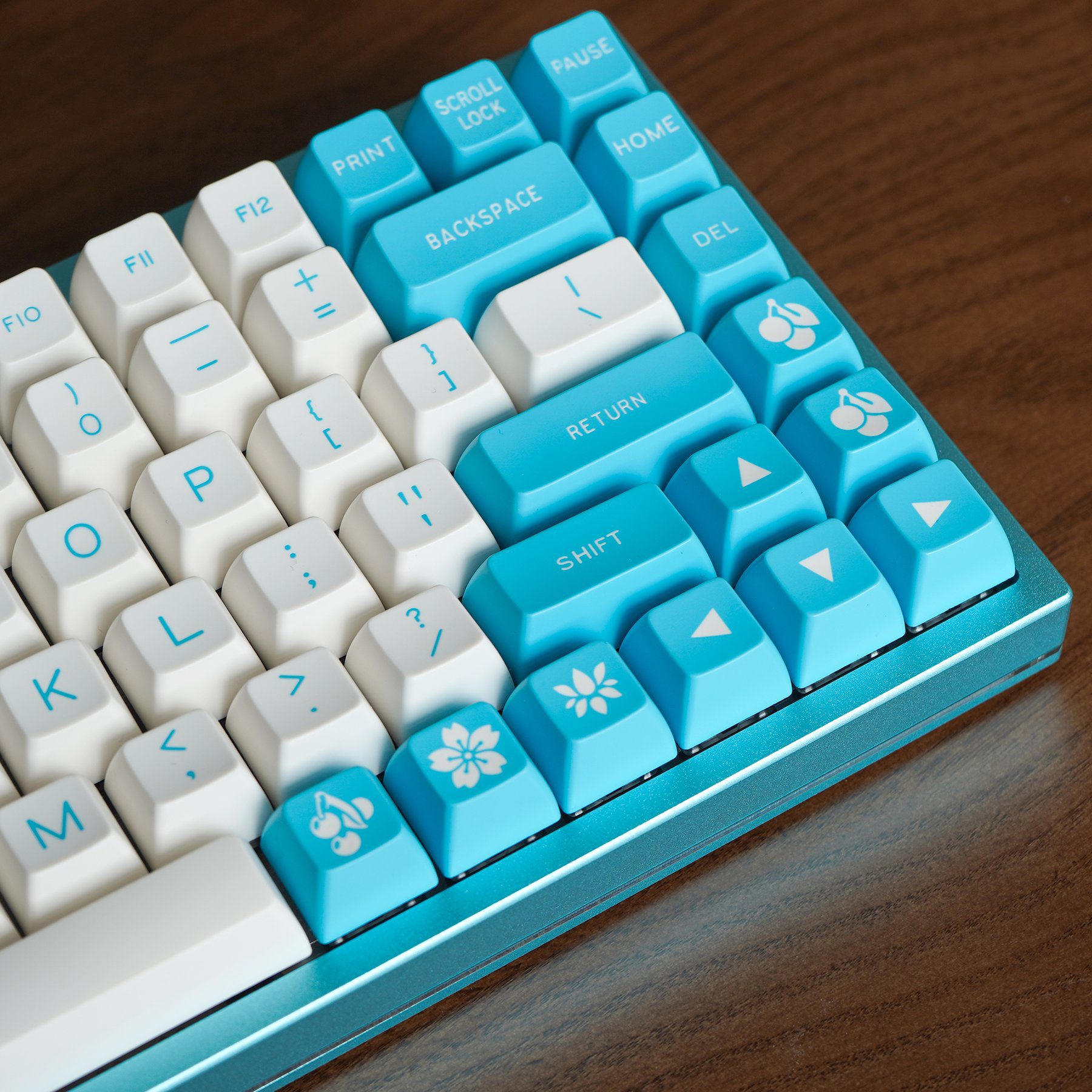 MAXKEY Cyan Double Shot ABS SA Profile Keycaps MAXKEY Cyan Double Shot ABS SA Profile Keycaps