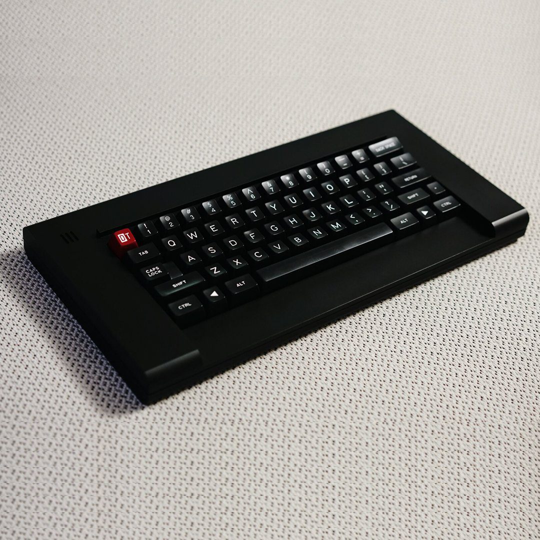 KBDfans Maxkey Black Double Shot ABS SA Keycaps