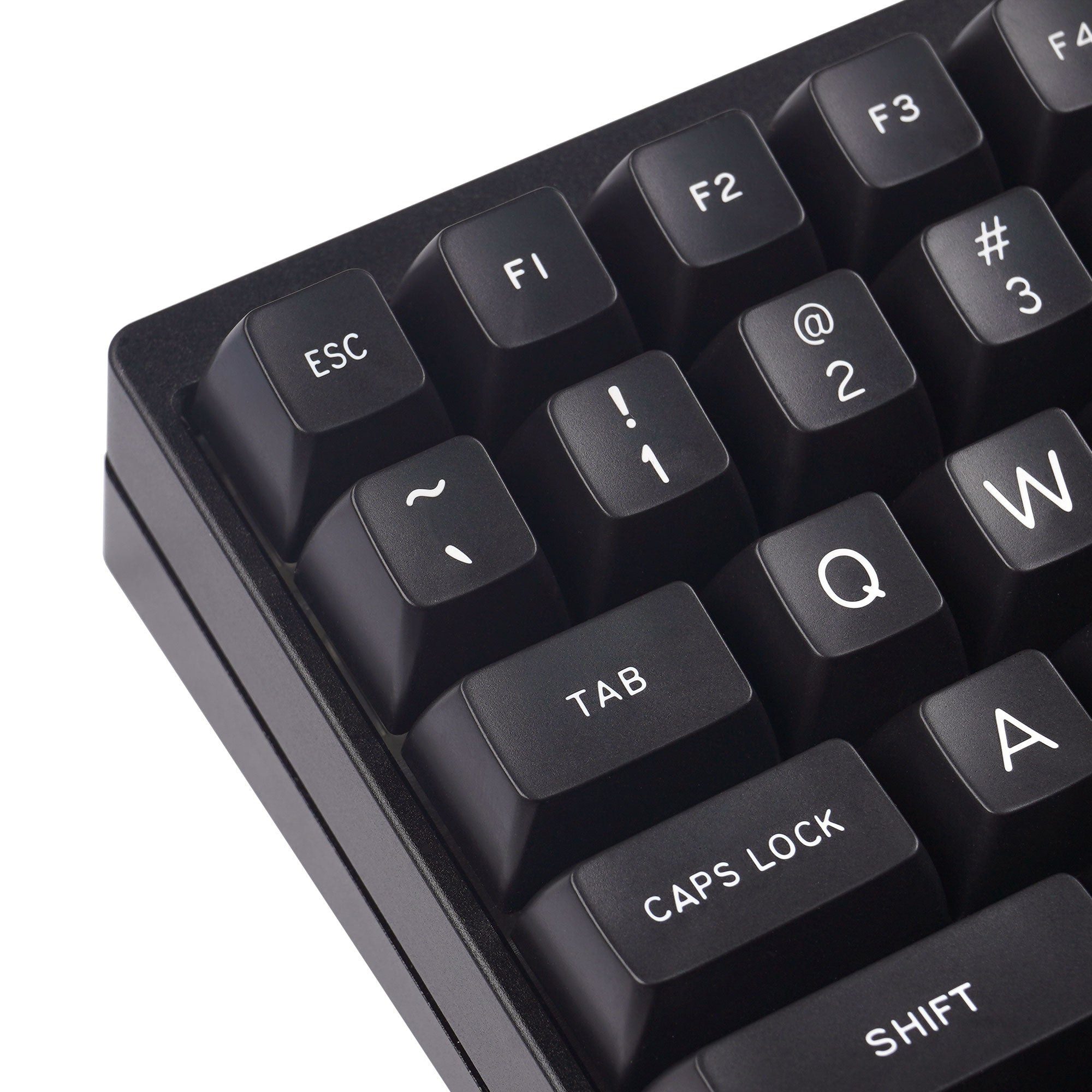 KBDfans Maxkey Black Double Shot ABS SA Keycaps