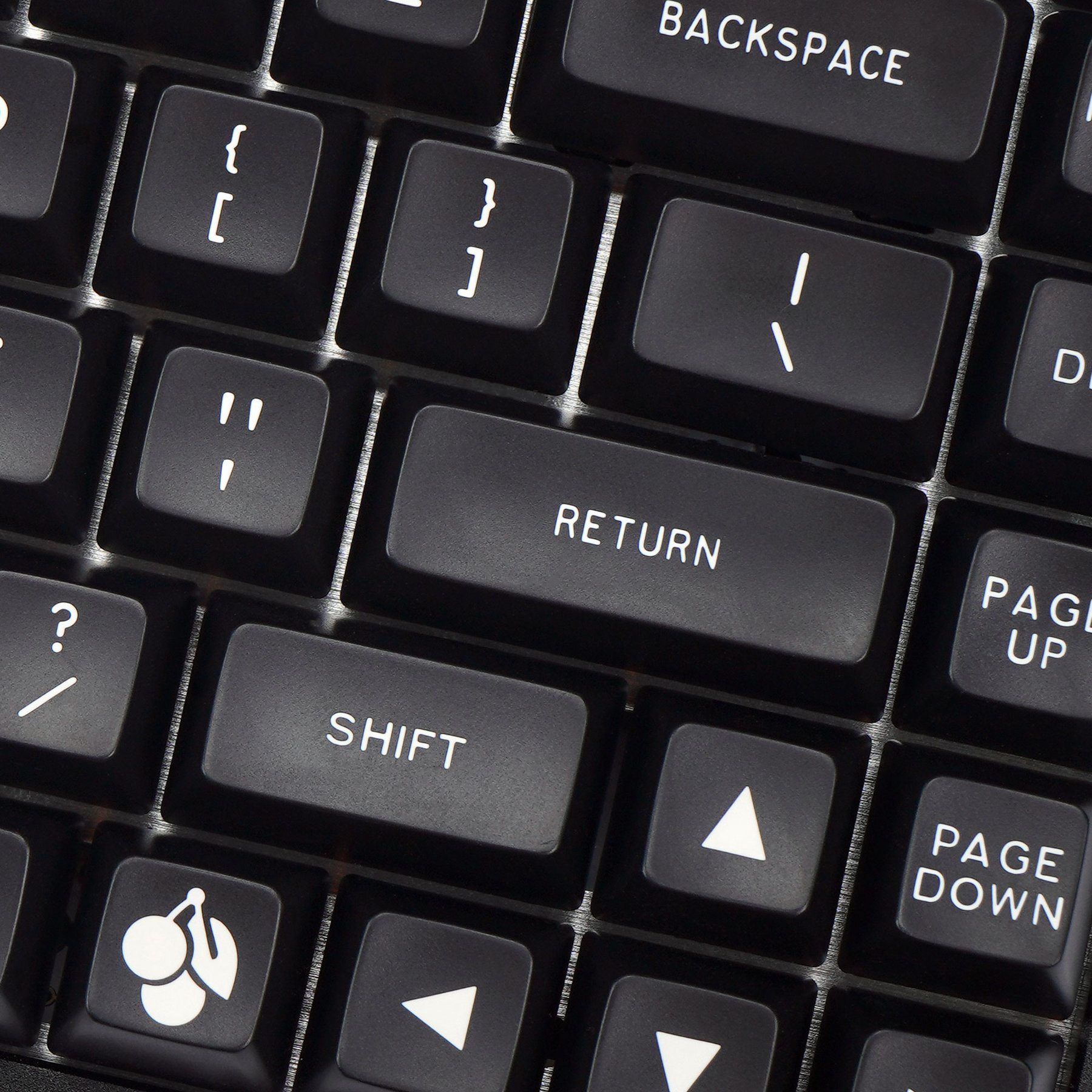 KBDfans Maxkey Black Double Shot ABS SA Keycaps