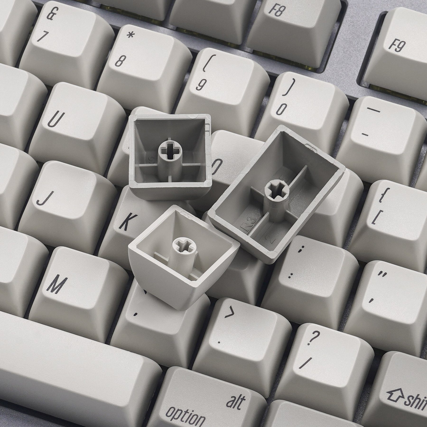 KBDfans PBT SA Retro Gray Keycaps Set KBDfans PBT SA Retro Gray Keycaps Set